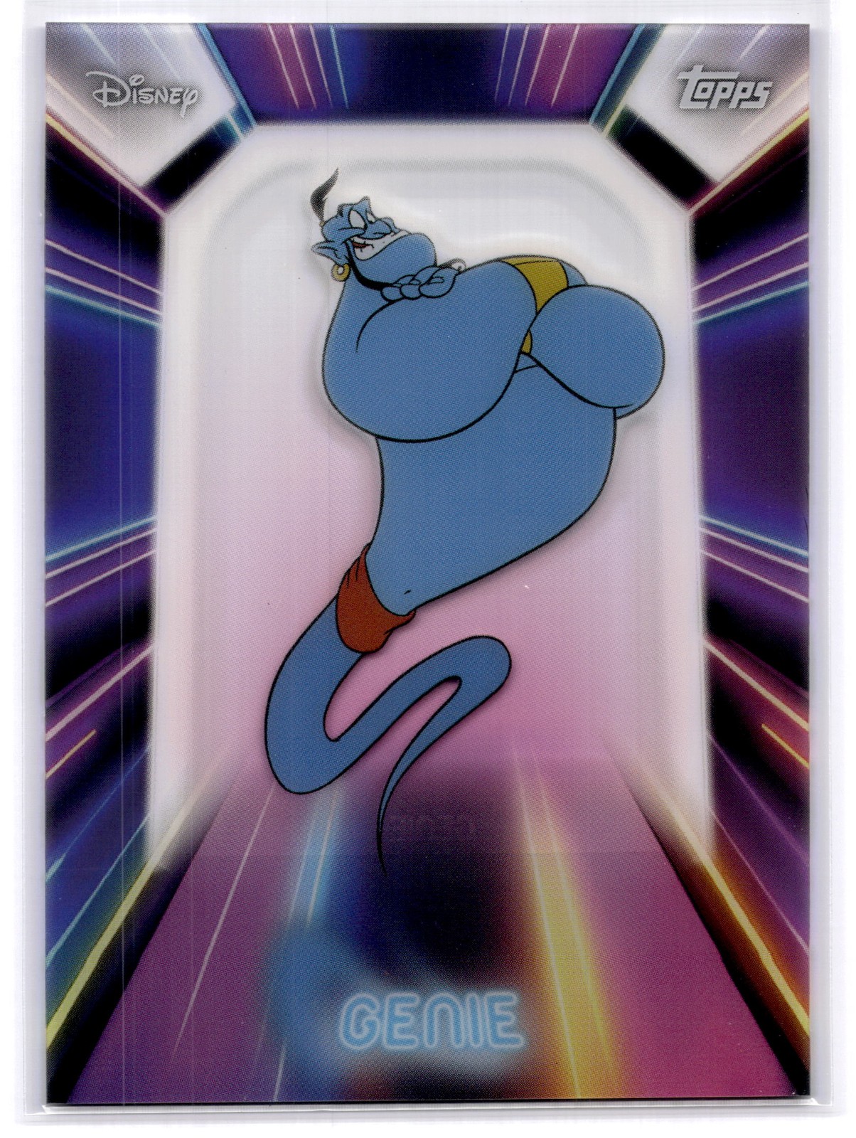 2026 Topps Disney Neon #NPL-9 Genie Neon PETG Lights