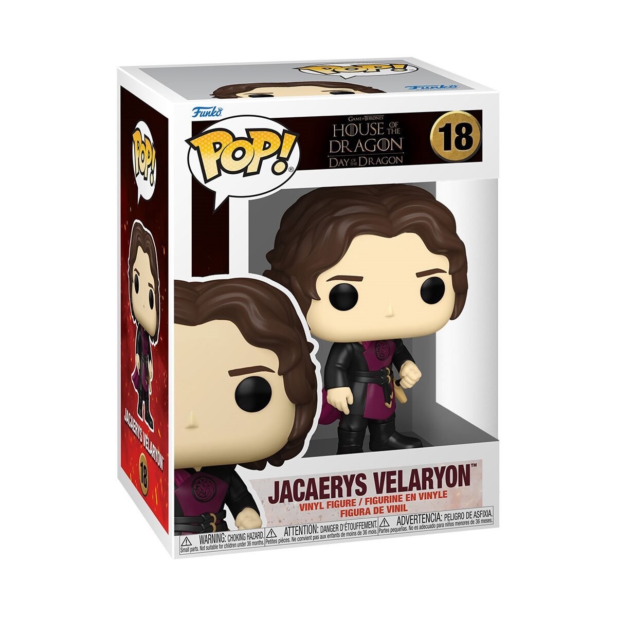 Jacaerys Velaryon POP Vinyl Figure #18 House of the Dragon Funko New