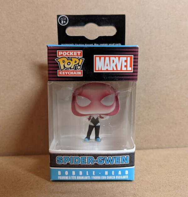 Funko Pop! Pocket Pop! Marvel Comics Spiderman Spider Gwen Key Chain