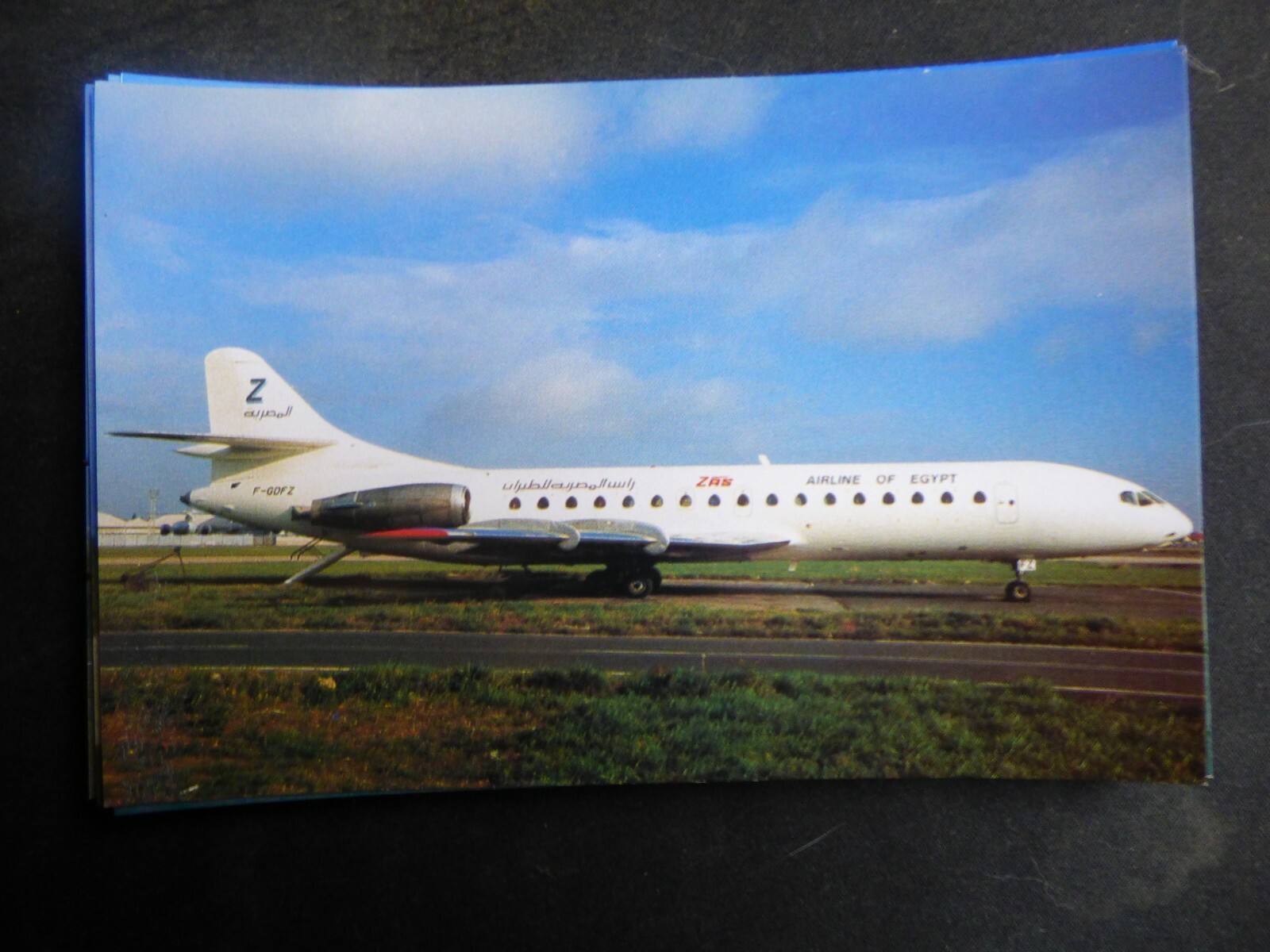 ZAS / ZARKANI AVIATION SERVICES CARAVELLE 10 B F-GDFZ / COL.VILAIN N° 100