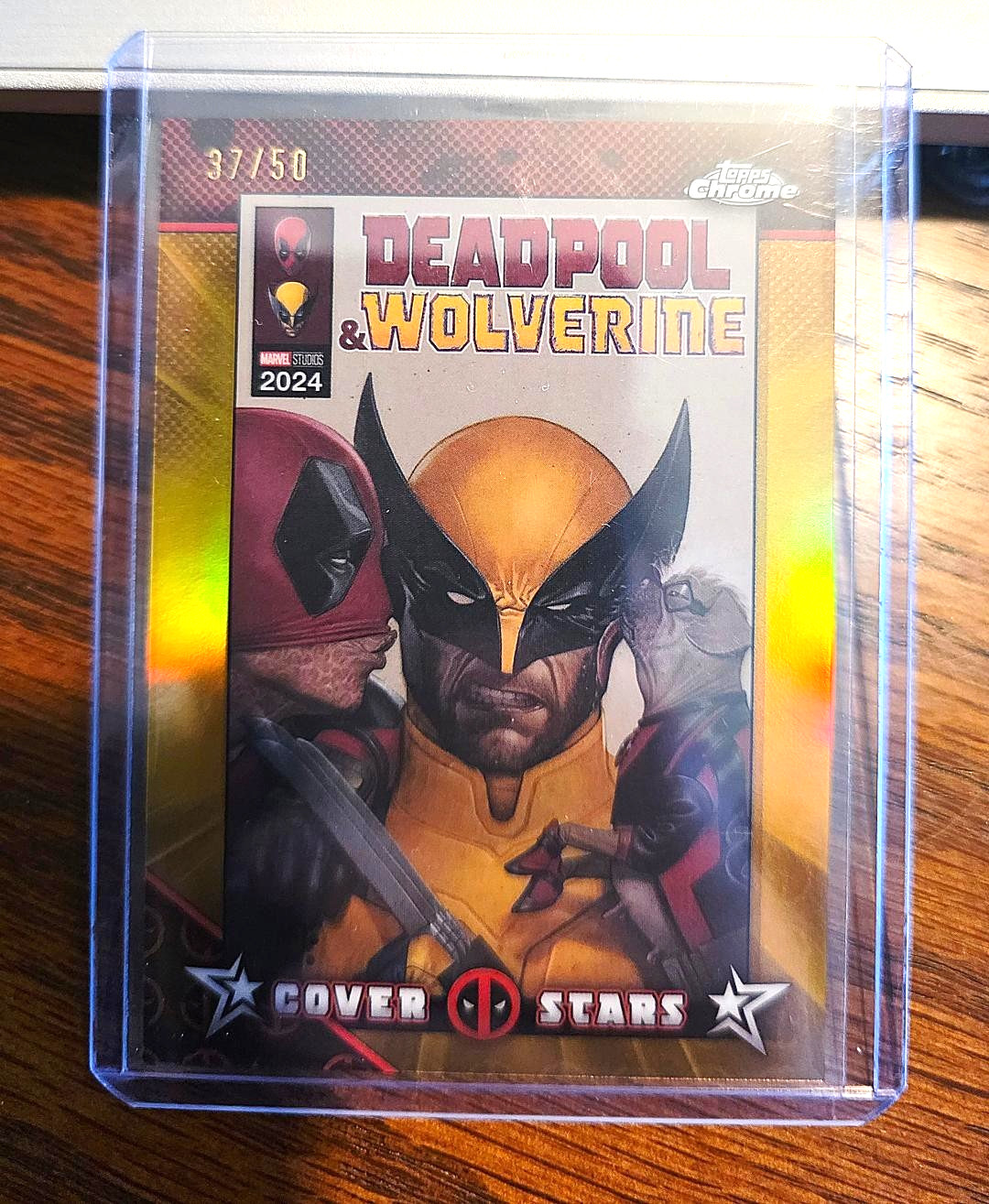 2025 Topps Chrome Marvel Deadpool Cover Stars 37/50 #13