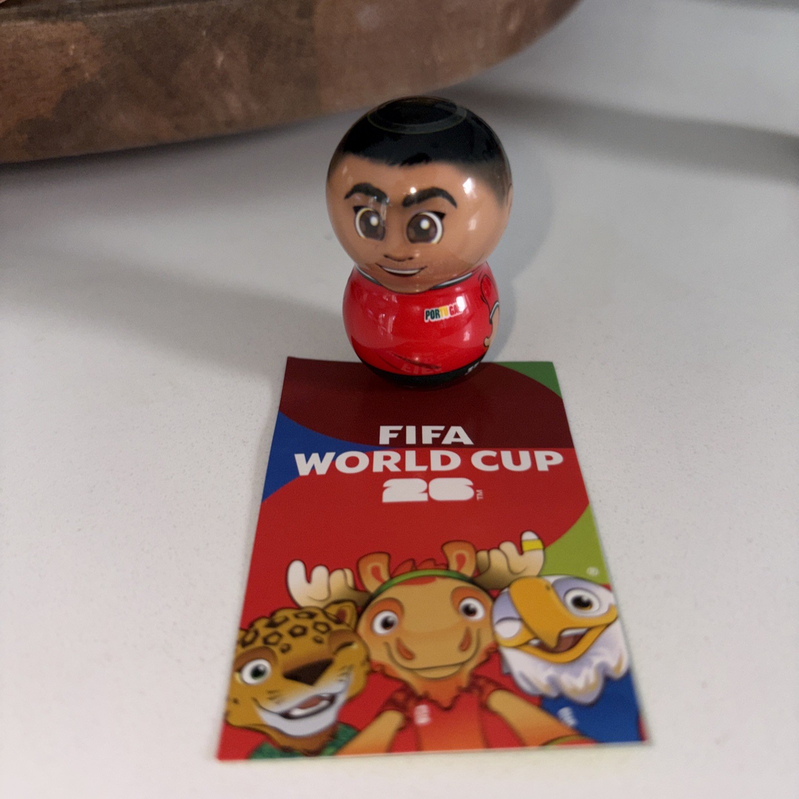 Choca Locoz Portugal FIFA World Cup Soccer Figurine Sports Collectible Figure