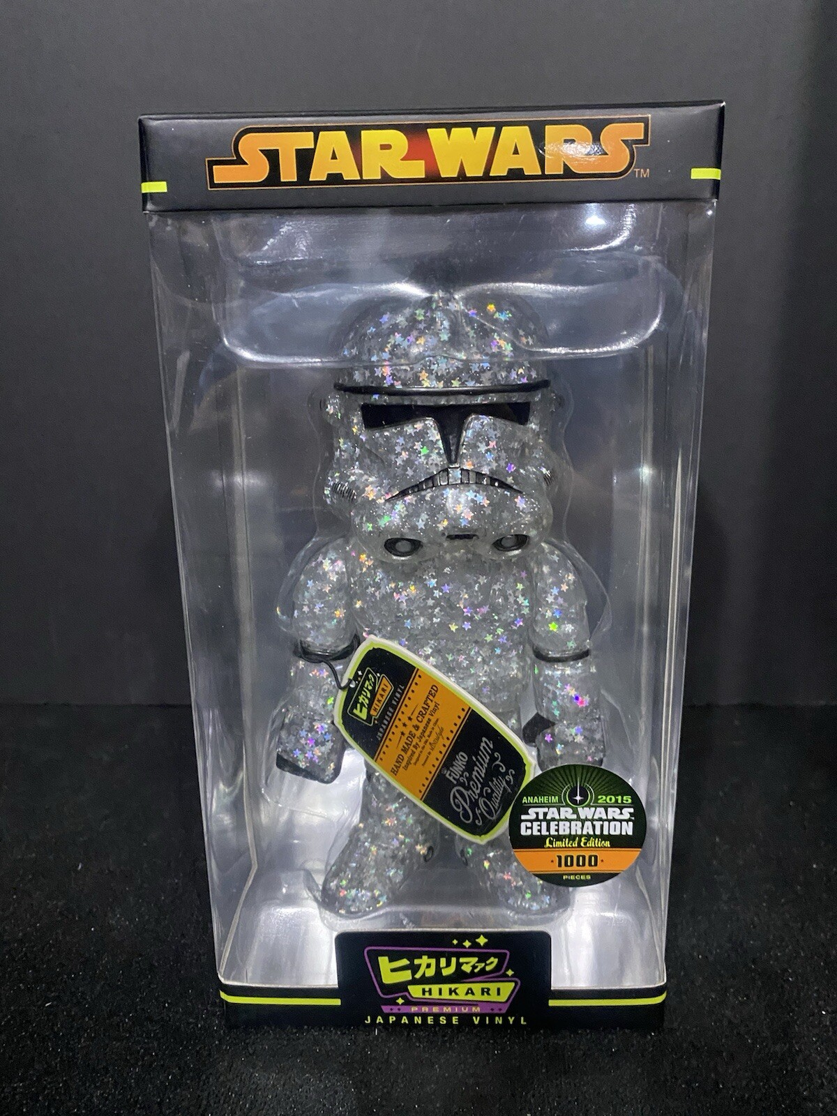 FUNKO HIKARI JAPANESE VINYL STAR WARS CLONE TROOPER ANAHEIM 2015 LE 1000 PCS