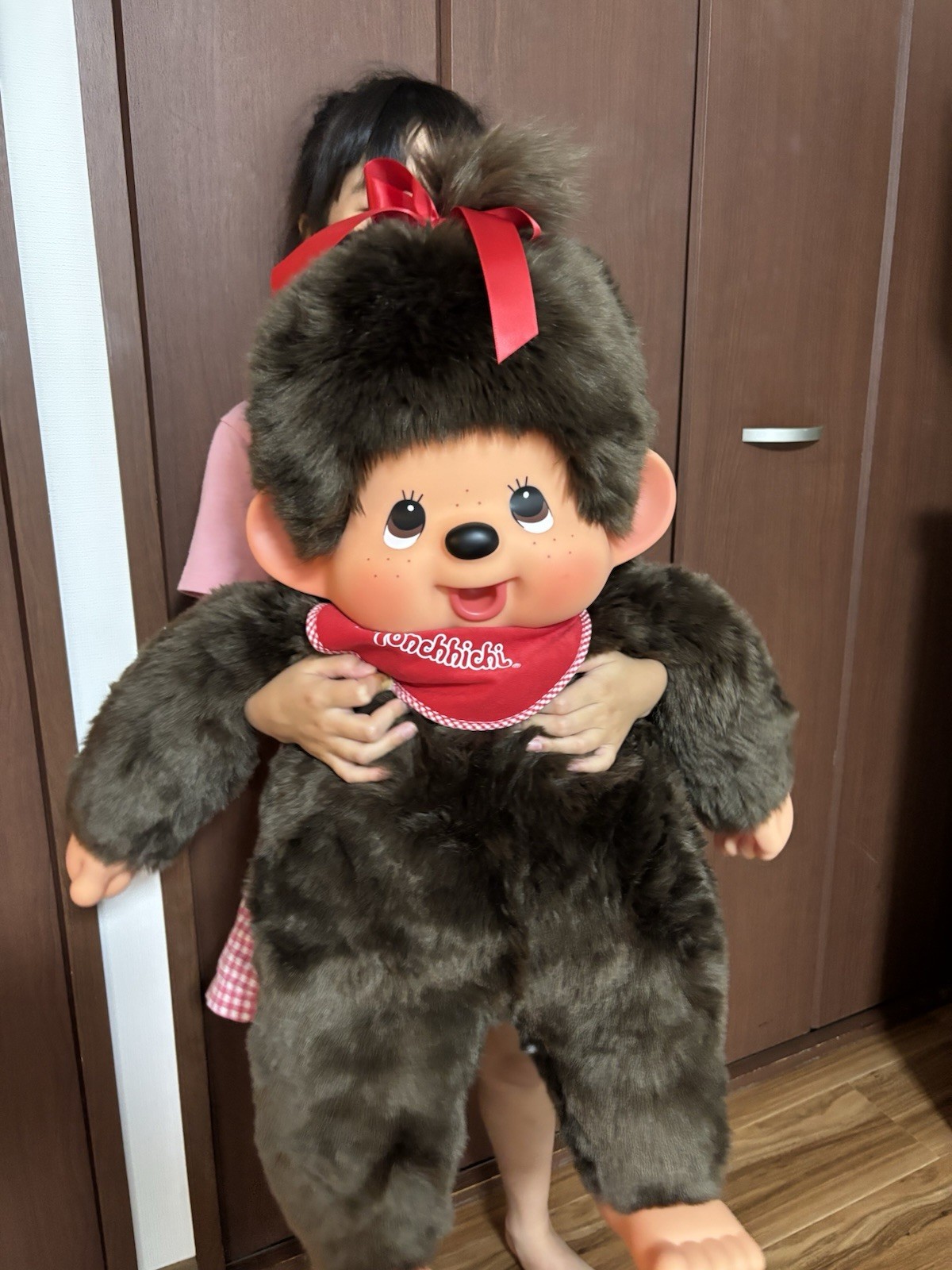 Sekiguchi Monchhichi Premium Standard 2L Size Brown Girl