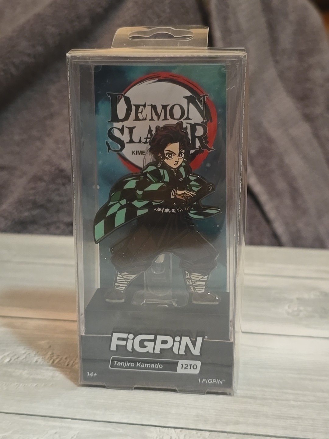 FIGPIN 1210 Tanjiro Kamado Demon Slayer NEW Enamel Pin