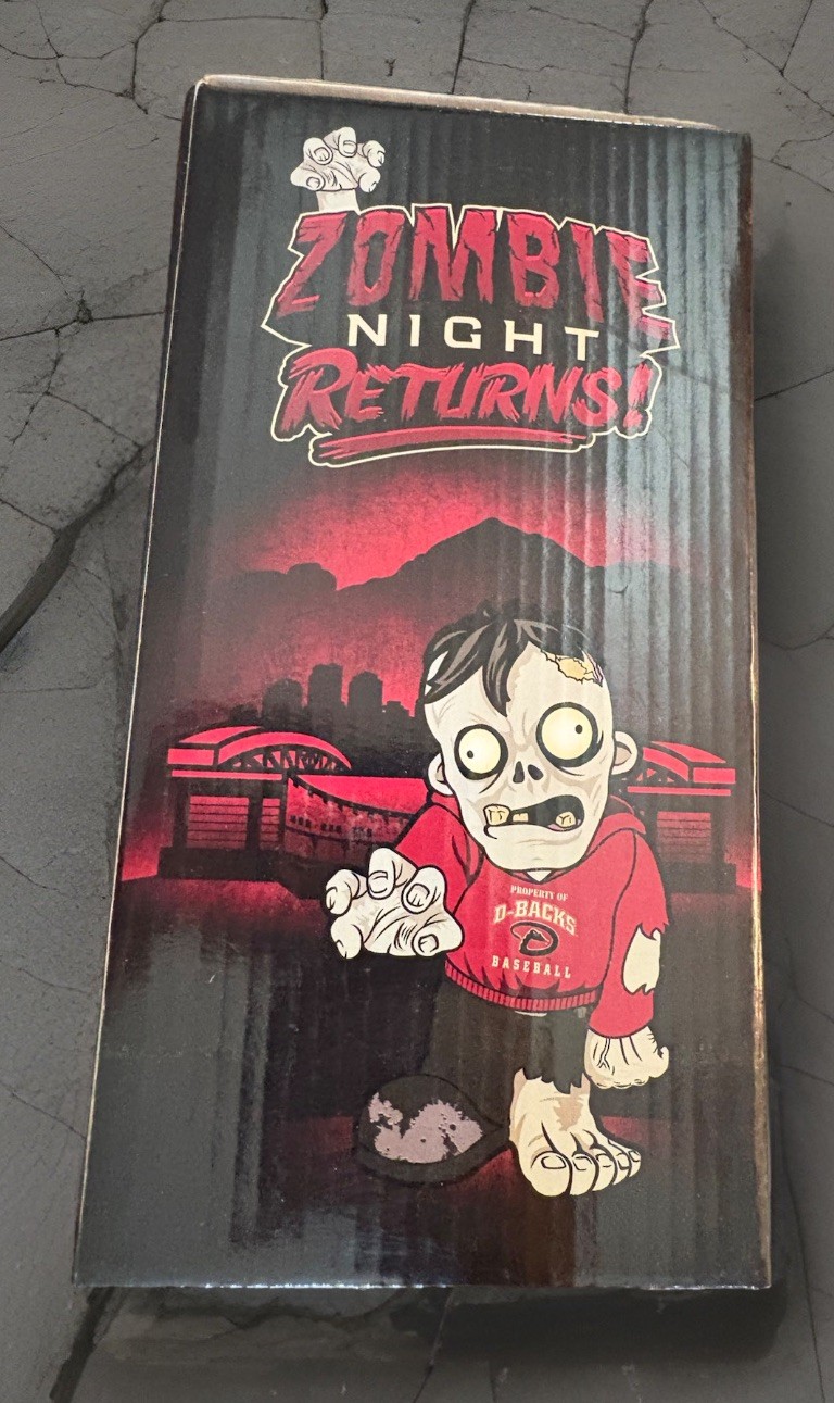 Arizona Diamondbacks MLB Zombie Bobblehead Collectible Figure