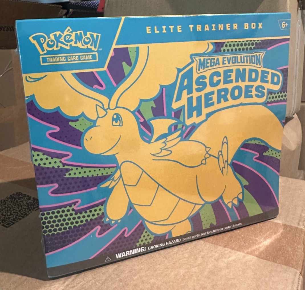 Pokemon Ascended Heroes ETB – NEW & SEALED