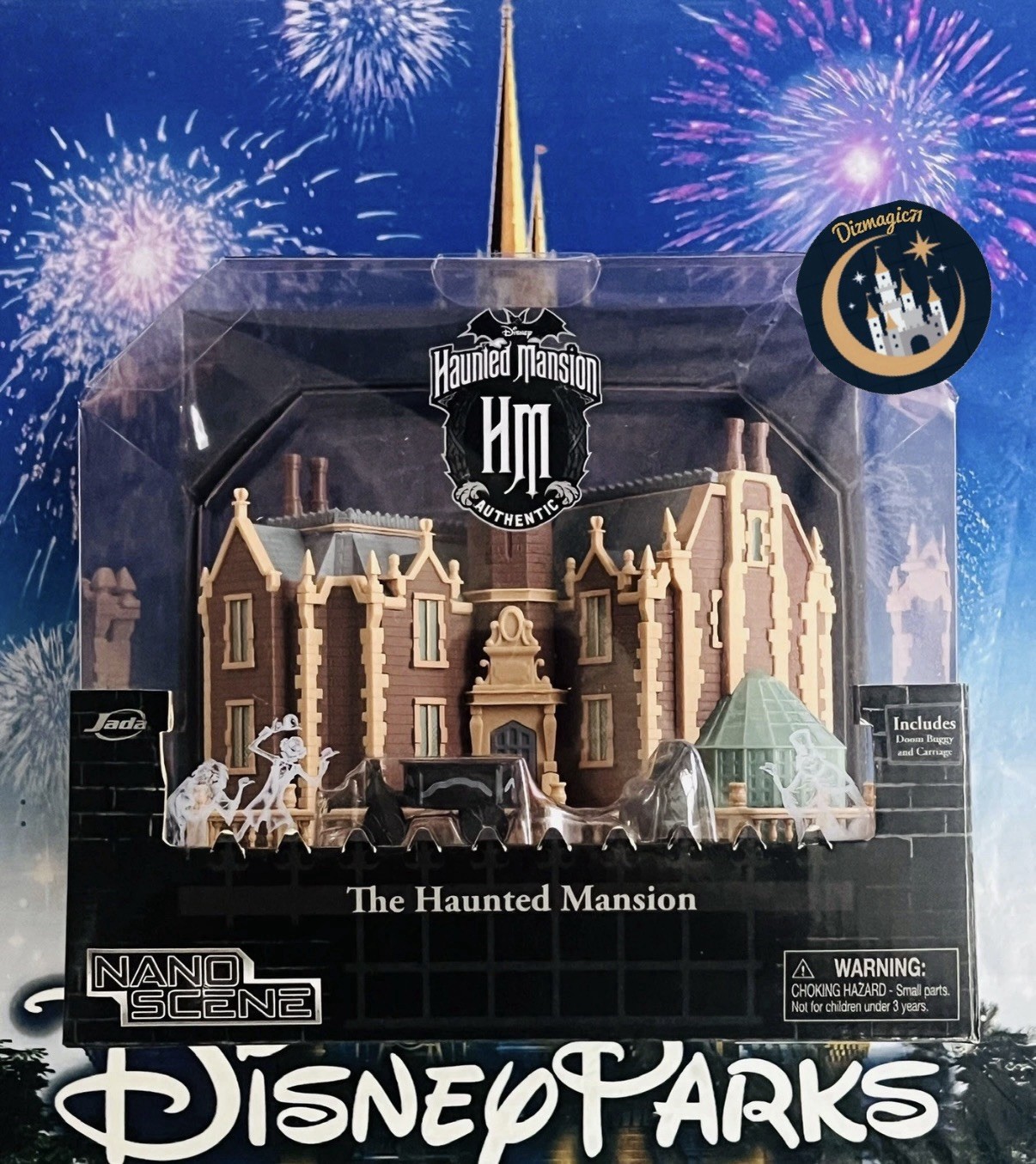 NEW⭐Disney Parks Haunted Mansion Playset Theme Park Edition Home Decor