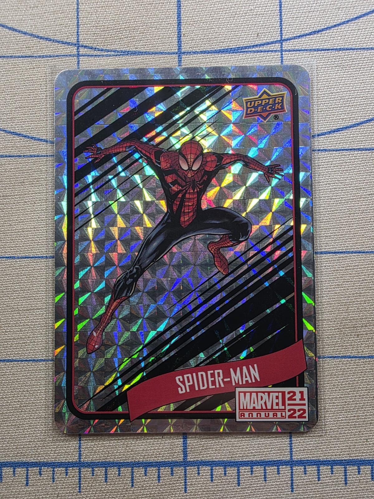 2021-22 Upper Deck Marvel Annual – Spider-Man B13 – Backscatters