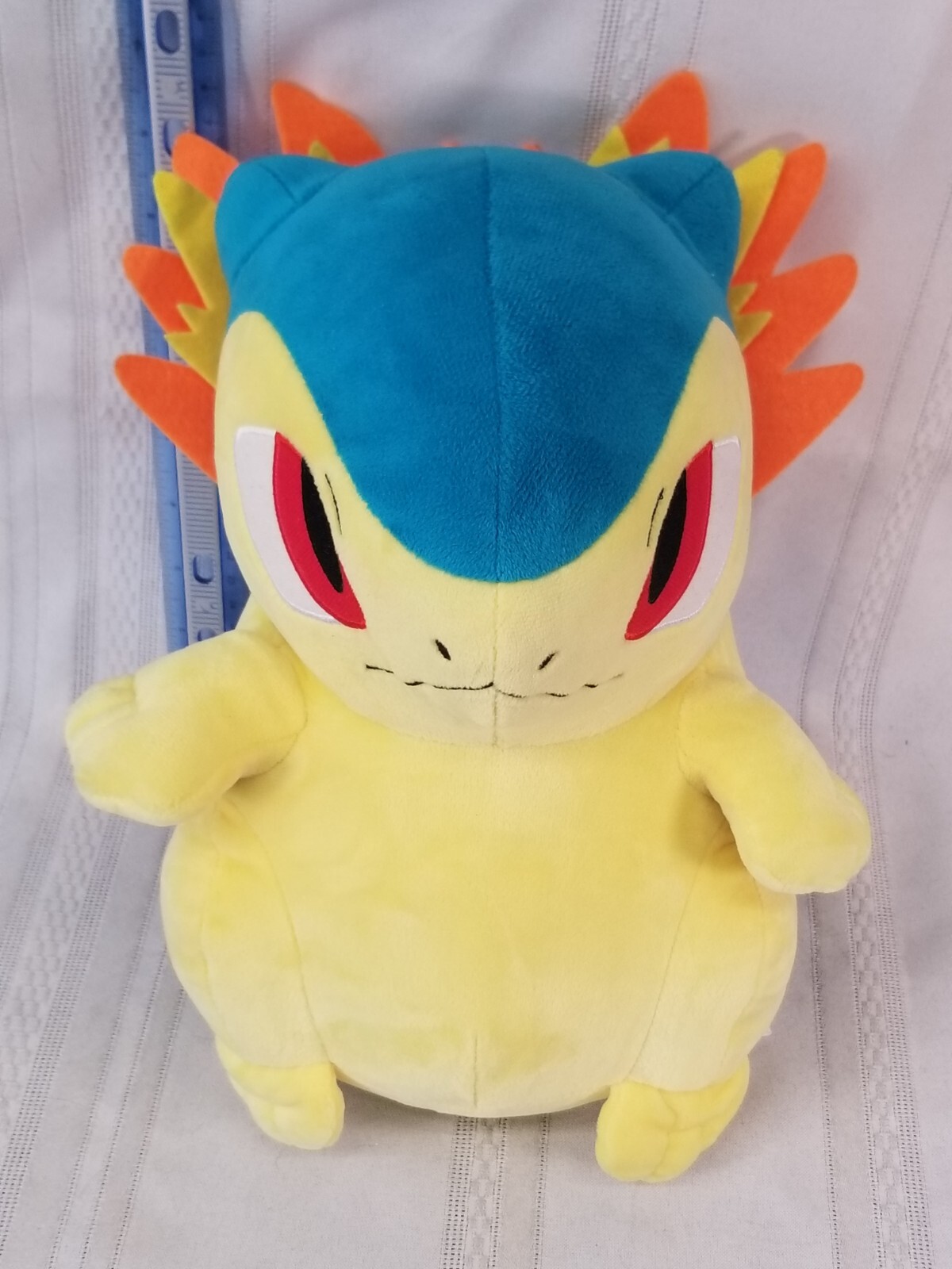 Typhlosion Pokemon Plush Doll 2014 Japan Toy 11″ Japan