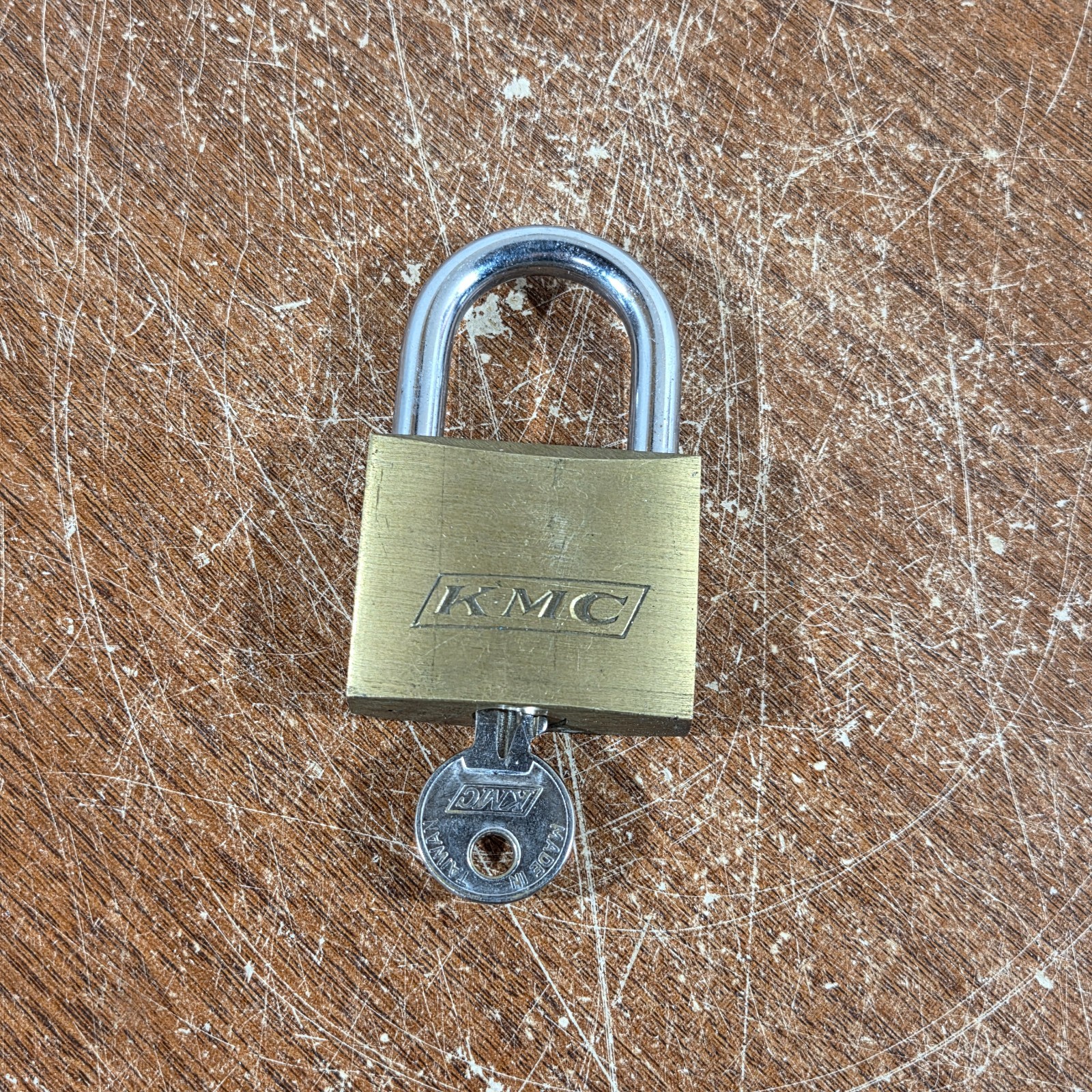 Vintage KMC Brass Lock