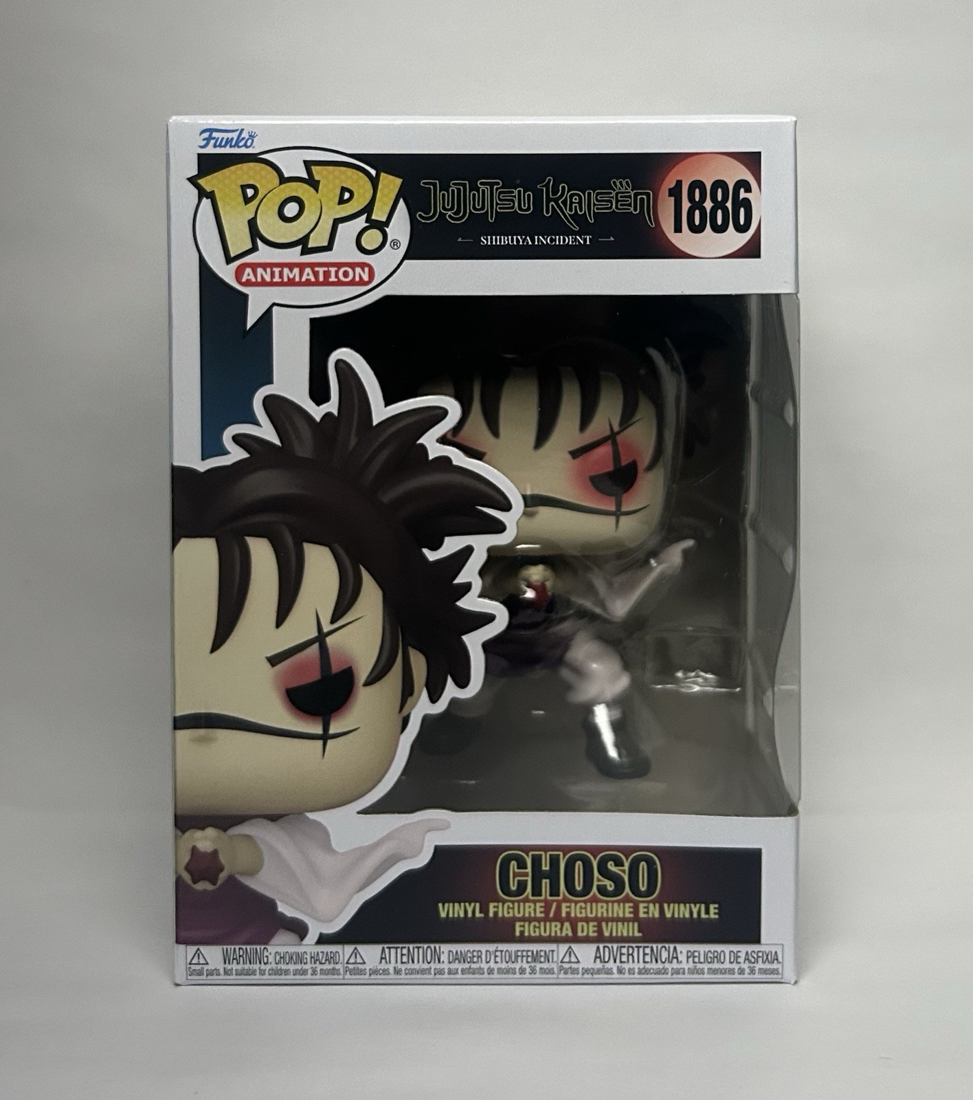 Funko Pop! Animation: Vinyl: Jujutsu Kaisen – Choso #1886 + Protector