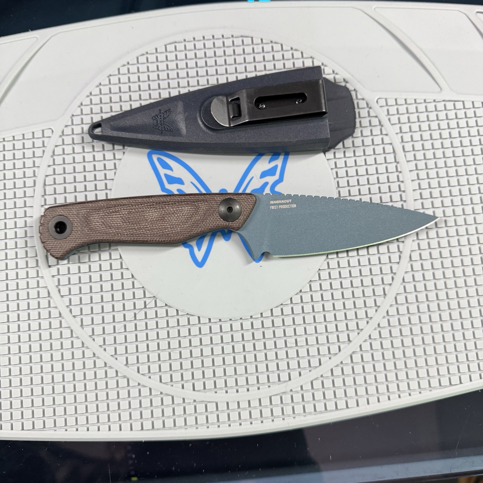 Benchmade Dacian 203BT-01 Marked First Production & Original Kydex Sheath Design