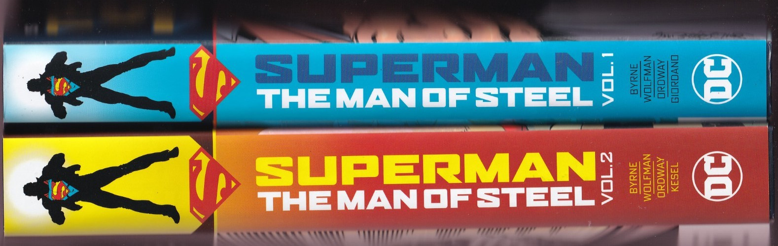 Superman: The Man of Steel by John Byrne HC Vol. 1 2 3 4. 3 & 4 Sealed!