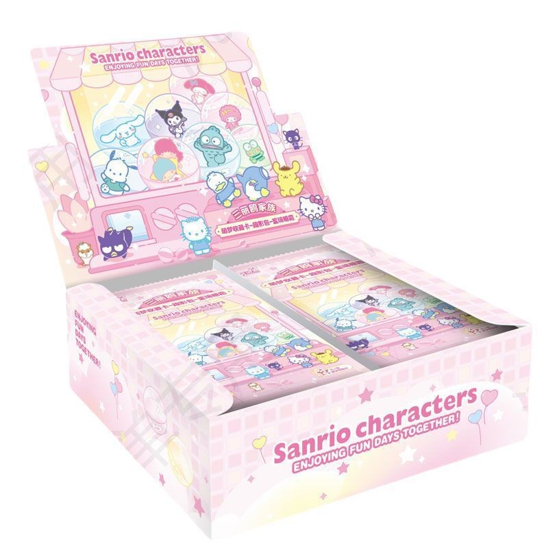 Official Sanrio Characters Collection Trading Cards Anime Cards New Sealed Box