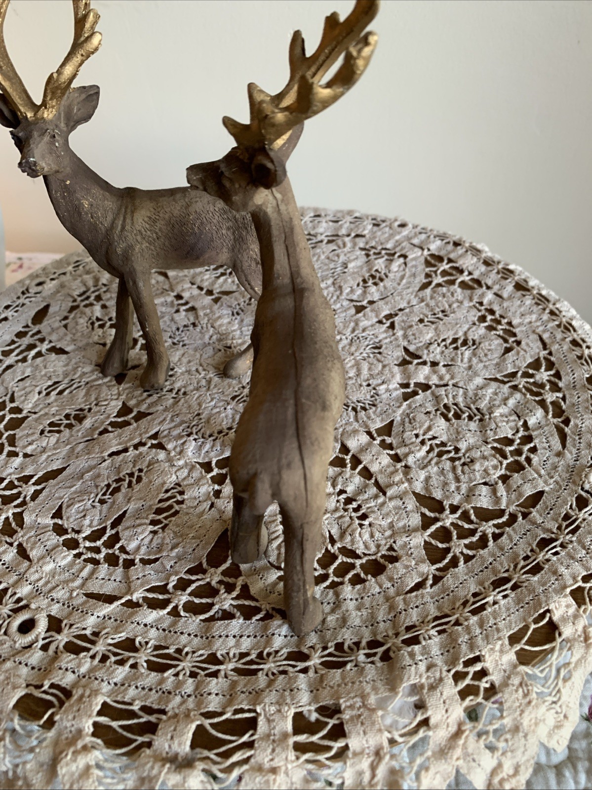 Two Resin Deers