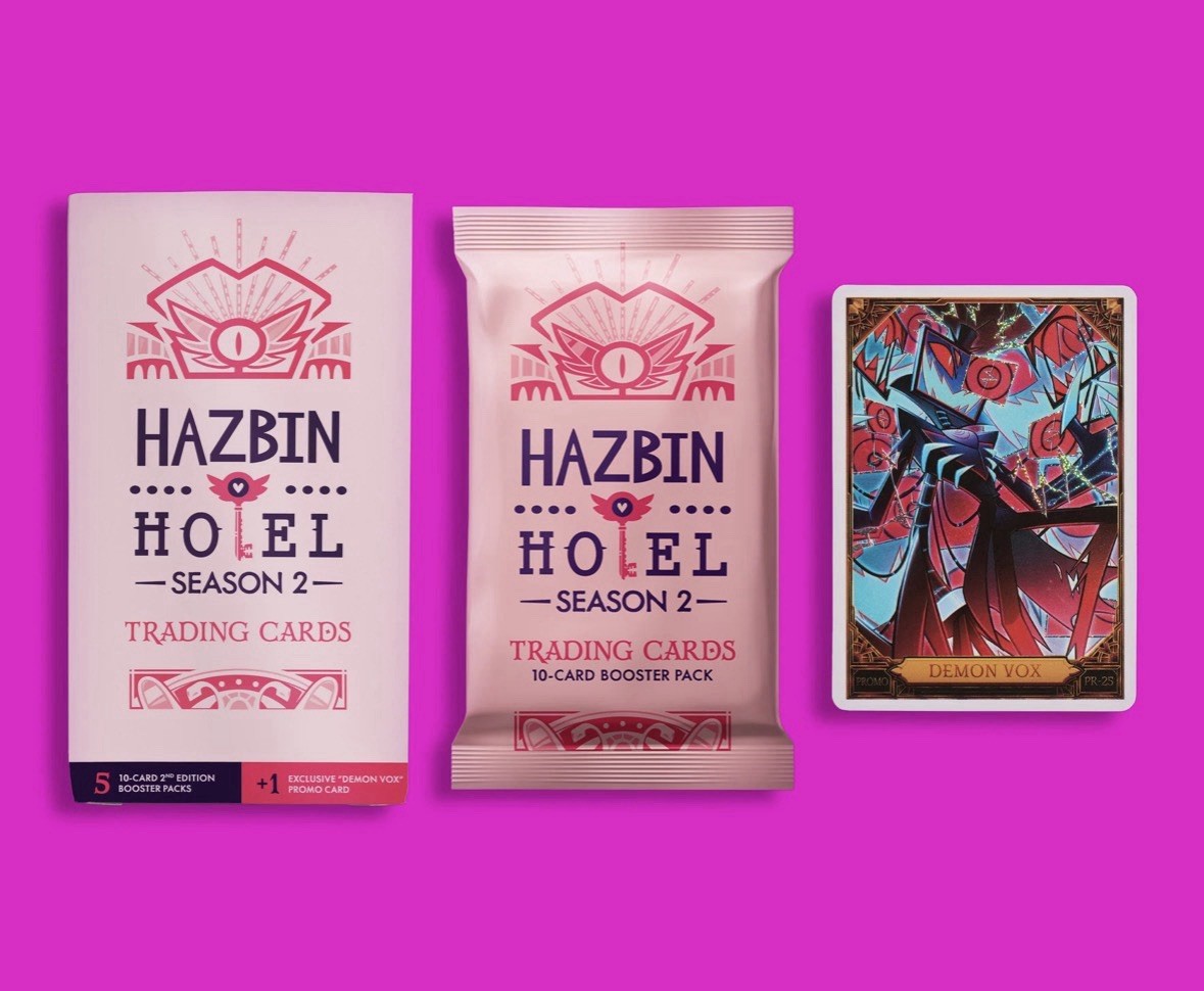 Hazbin Hotel Season Two Trading Cards 2nd Edition Blaster Box Presale