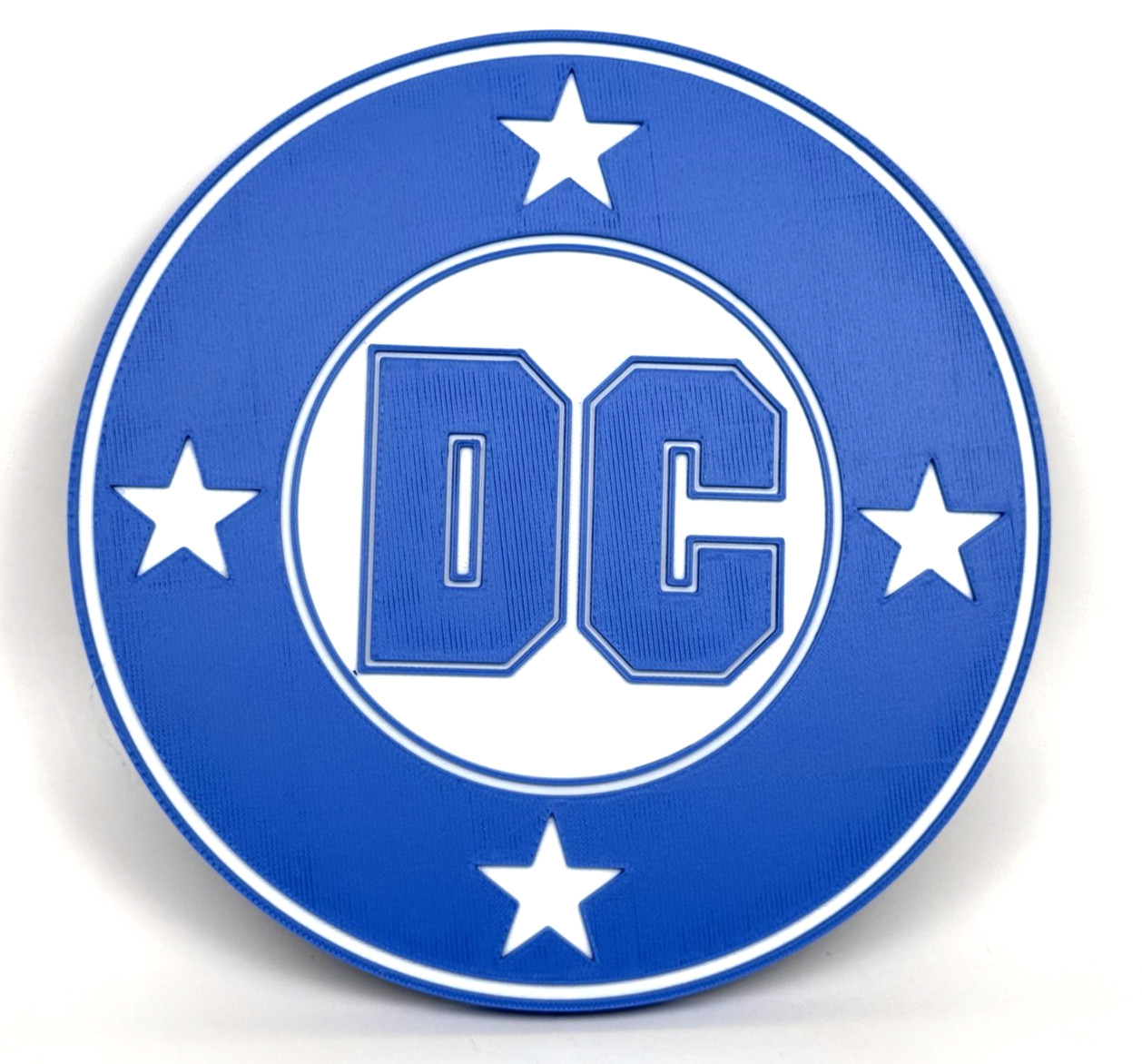 DC Comics Logo Sign – 6″ Wall / Shelf DC Universe Insignia Inspired Display