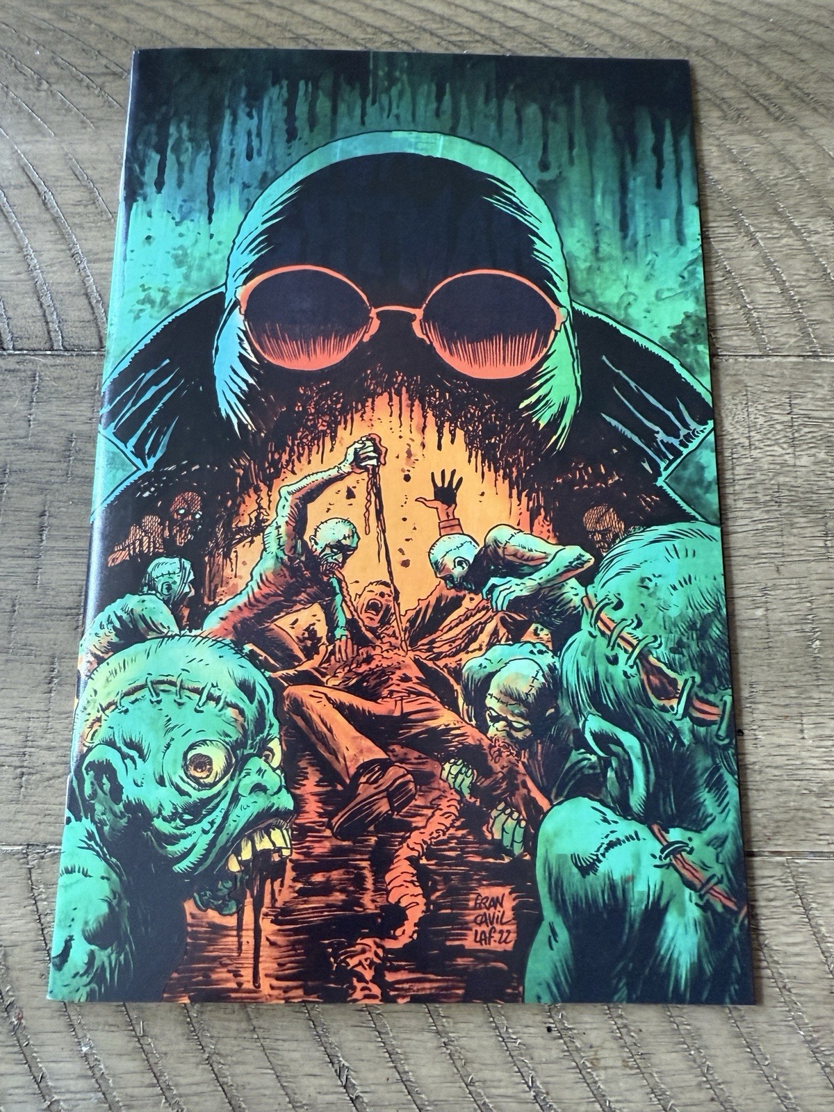 STUFF OF NIGHTMARES (2022 BOOM) #1 Francavilla Glow in the Dark VARIANT RL Stine