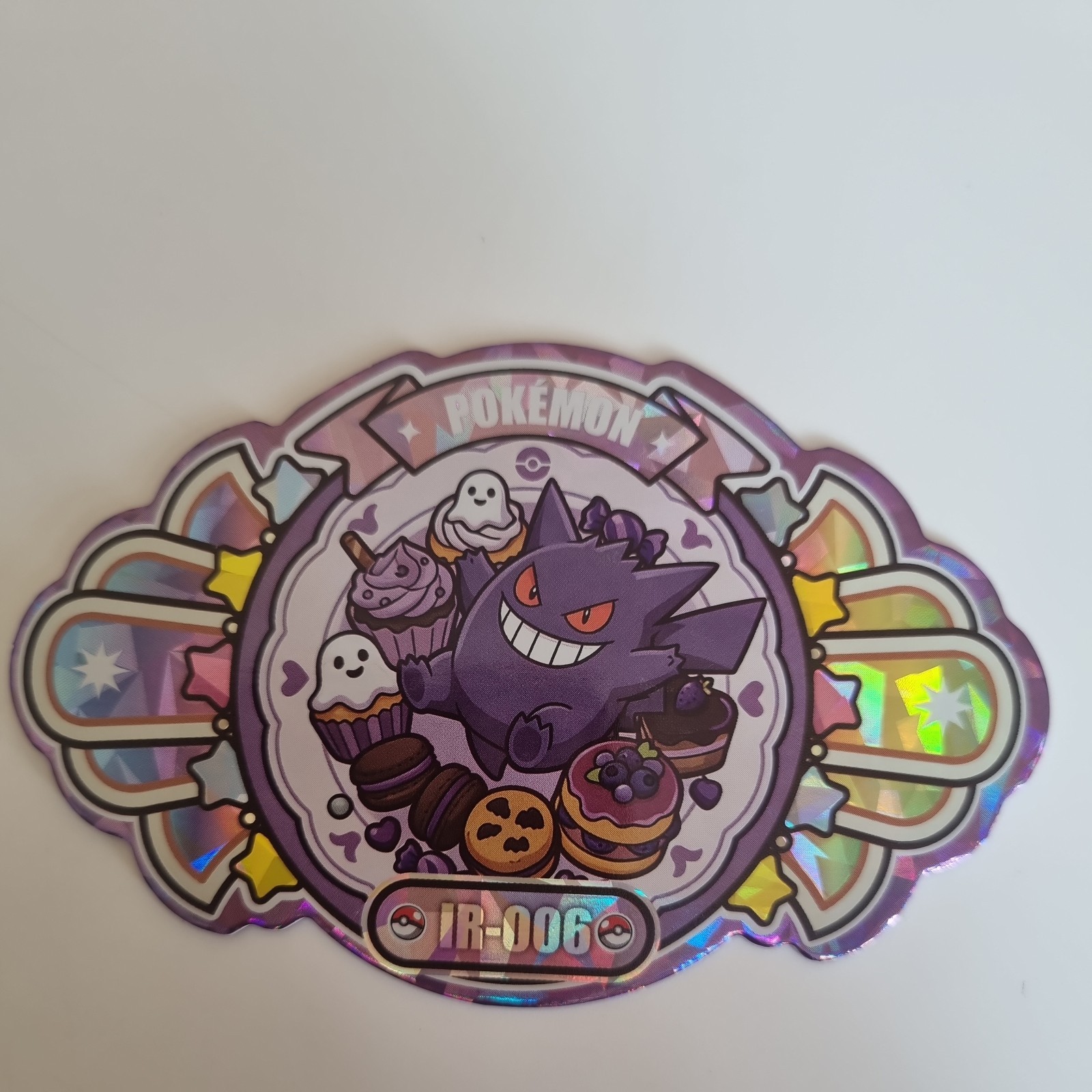 Pokémon Gengar Die Cut Chinese Mengka Vol 2 Card IR-006