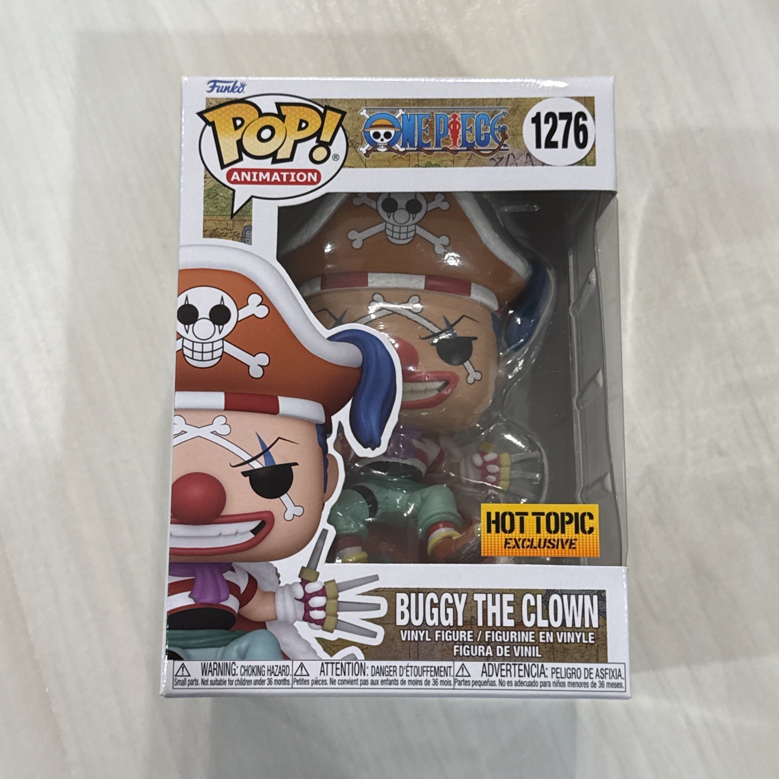 Funko Pop! Vinyl: One Piece – Buggy The Clown – Hot Topic (Exclusive) #1276