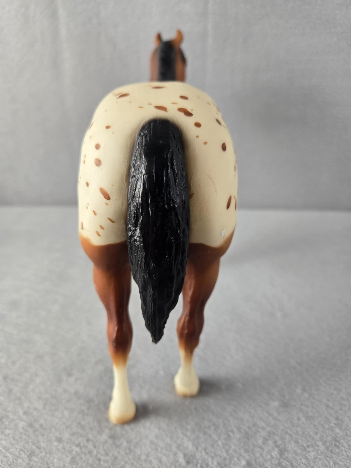 Traditional Breyer Stud Spider #823 Matte Blanket Appaloosa Red Bay