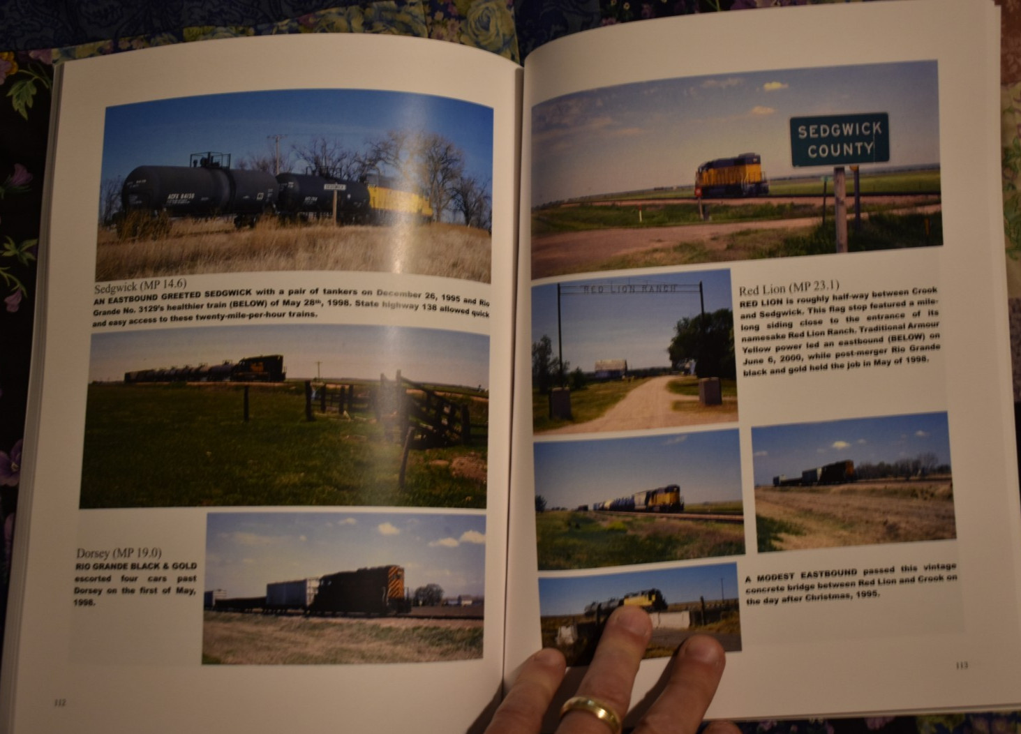 UNION PACIFIC, COLORADO SPECIFIC signed numbered ALL-COLOR railroad book
