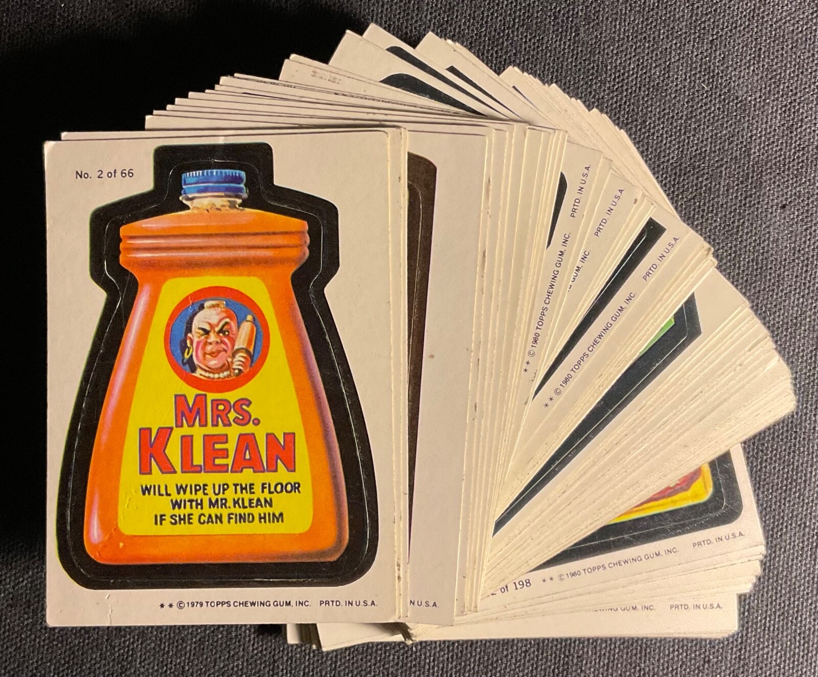 1979 – 1980 Topps Wacky PackagesTrading Card Stickers – Singles