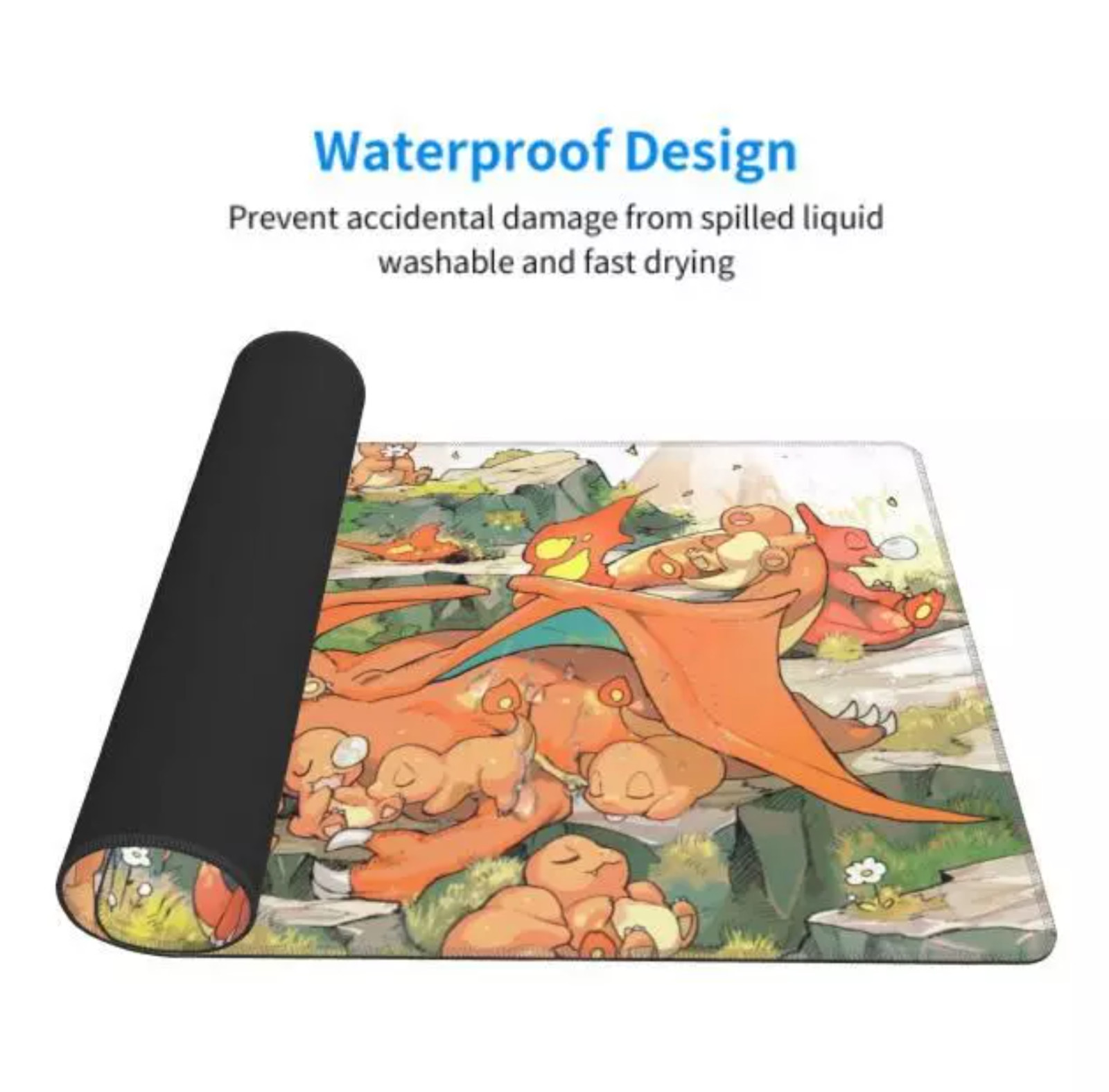 Charizard Board Game Pokemon Table Playmat Card Game TCG CCG Deskmat Mousepad