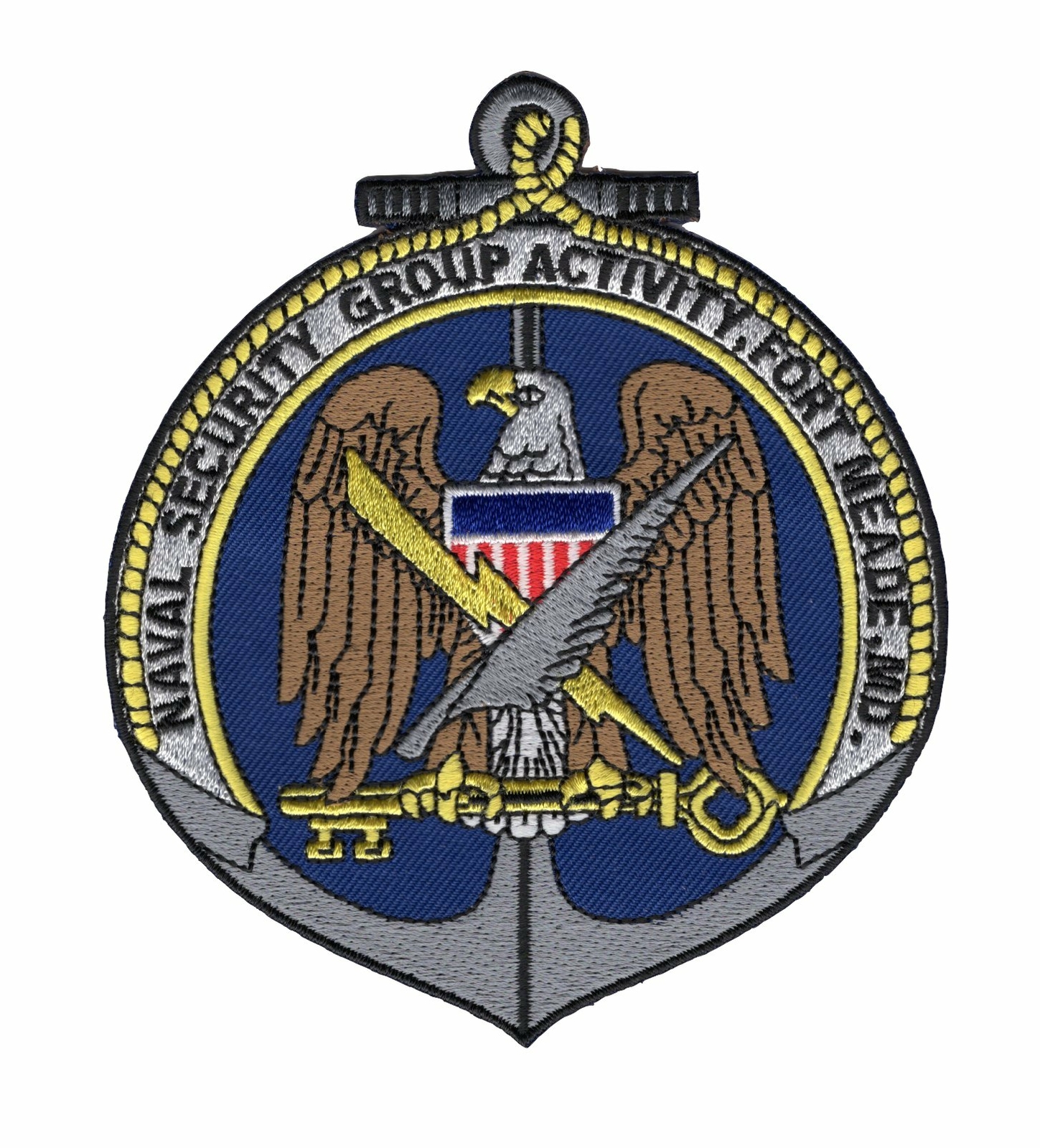 NSGA Naval Security Group Activity Fort Meade Maryland Patch
