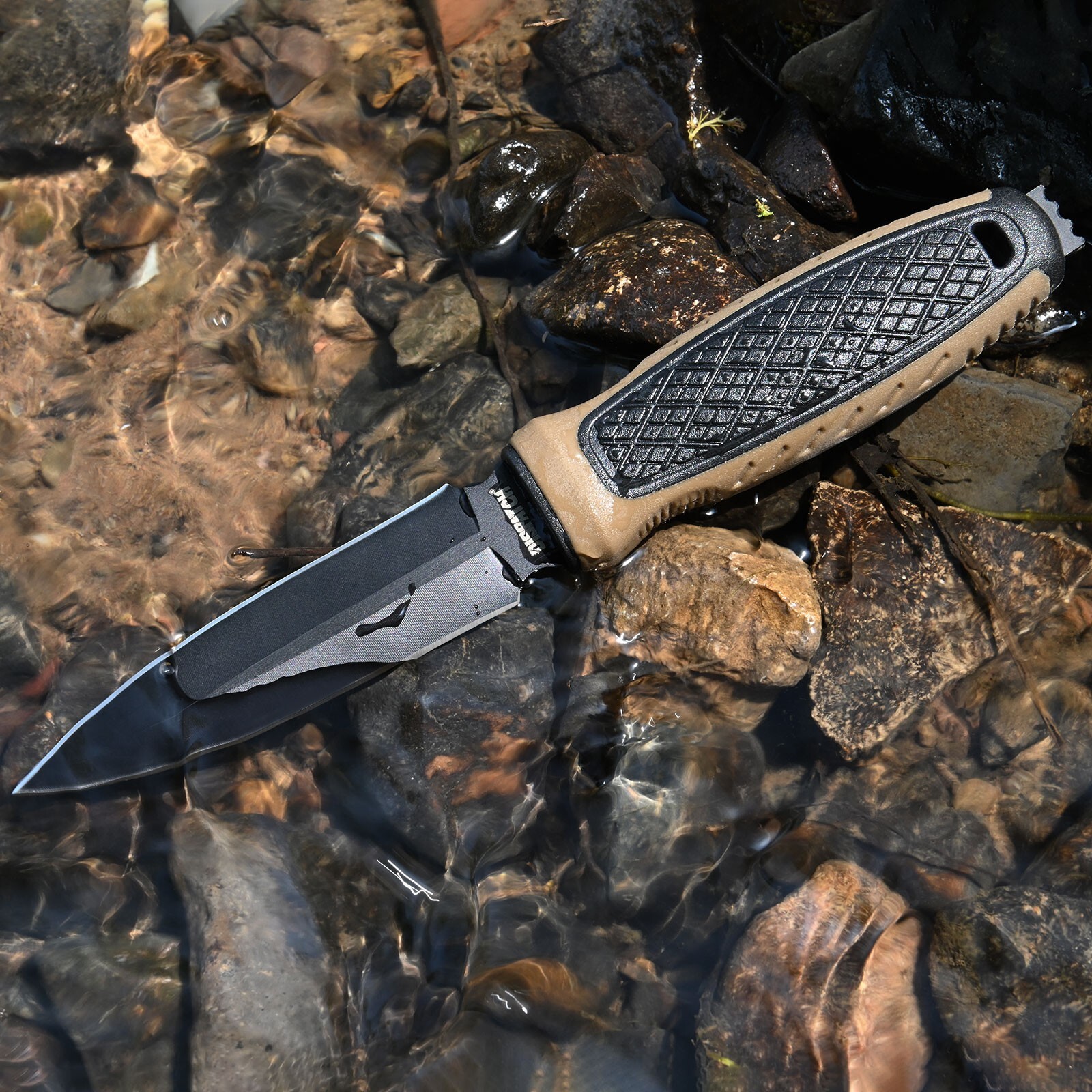 8.7″ Double Edge Blade Dagger Fixed Blade Knives with Sheath Self-Defense Knife
