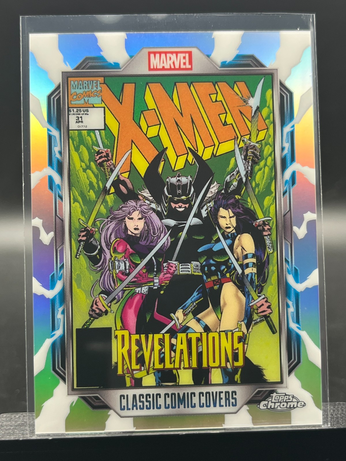 2026 Topps Chrome Marvel X-Men #31 CC-01 Classic Comic Covers