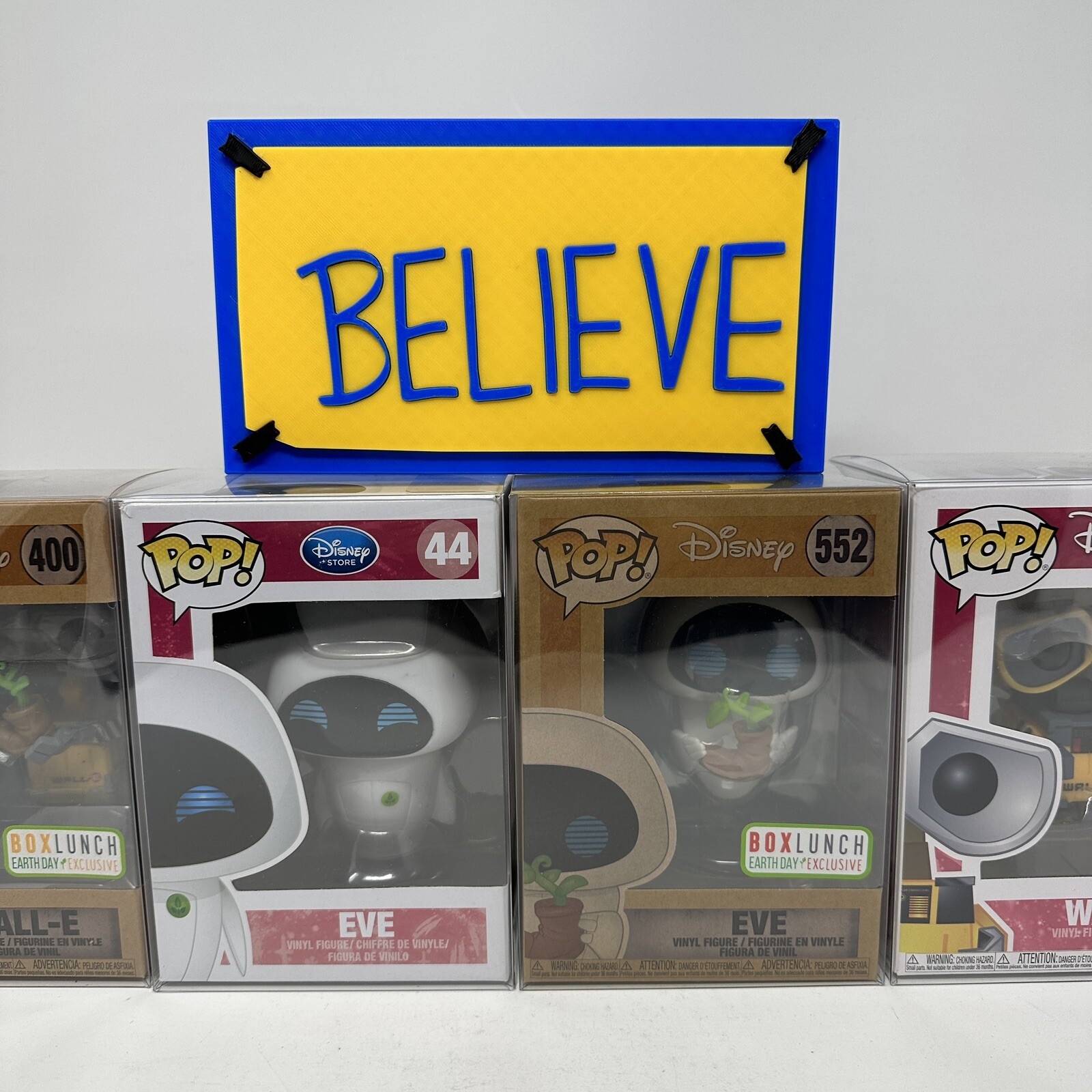 3D Printed TED LASSO – BELIEVE Fan Sign for your Desk or Collectible Display