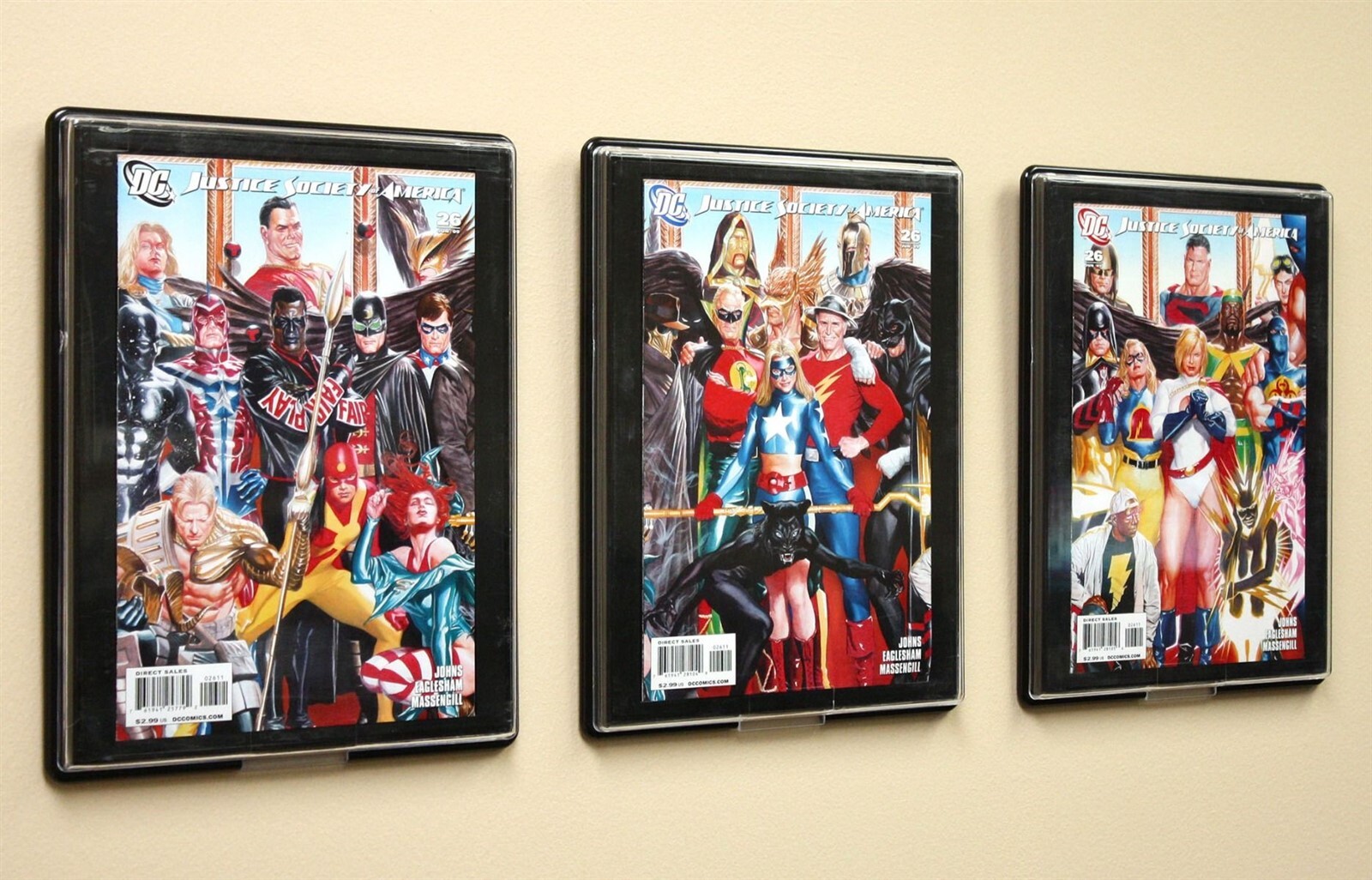 BCW Display Frame For 1 Current Modern Comic – Wall Mount Showcase UV Protection