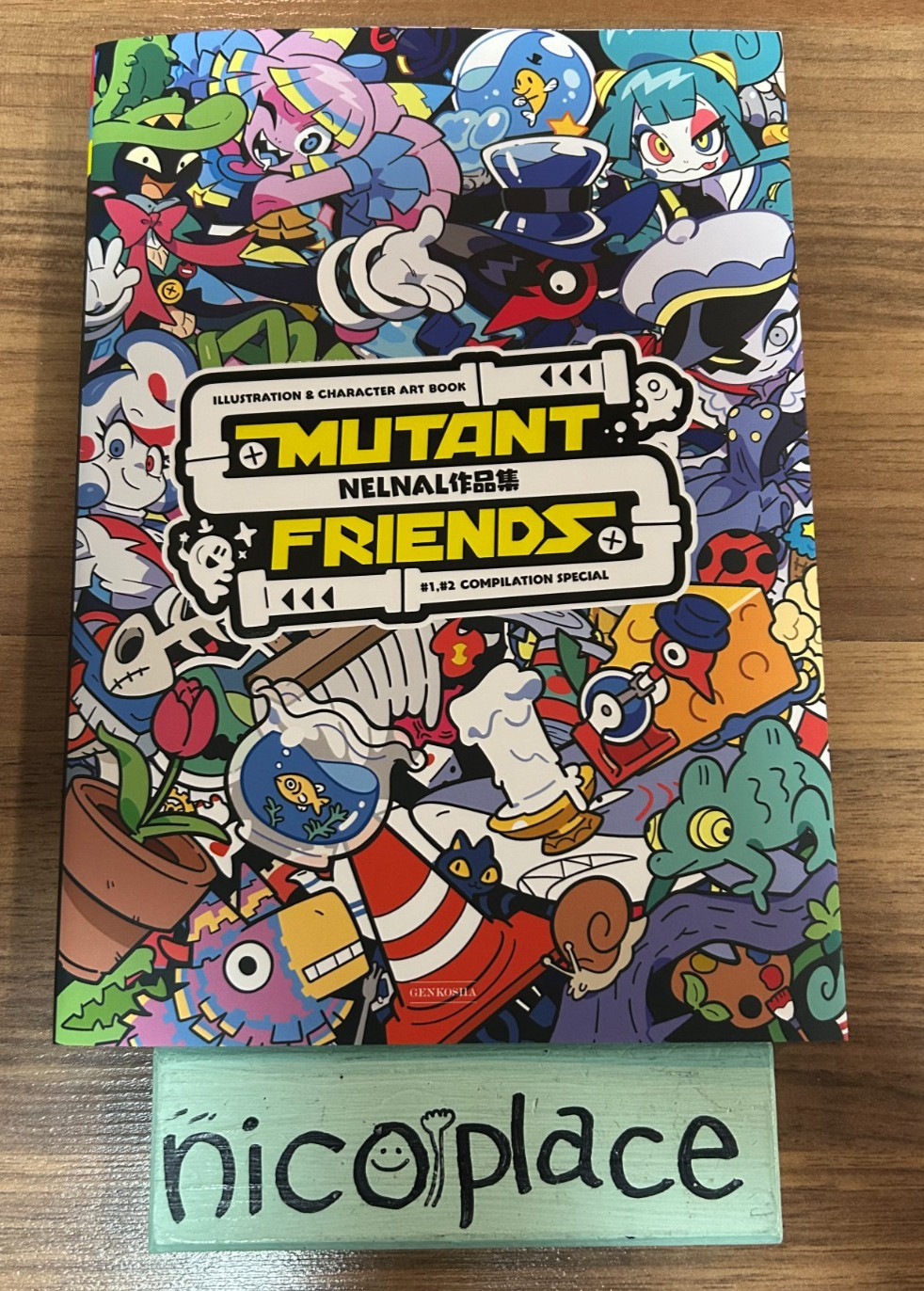 Mutant Friends Nelnal Work Collection Art book 176P JP