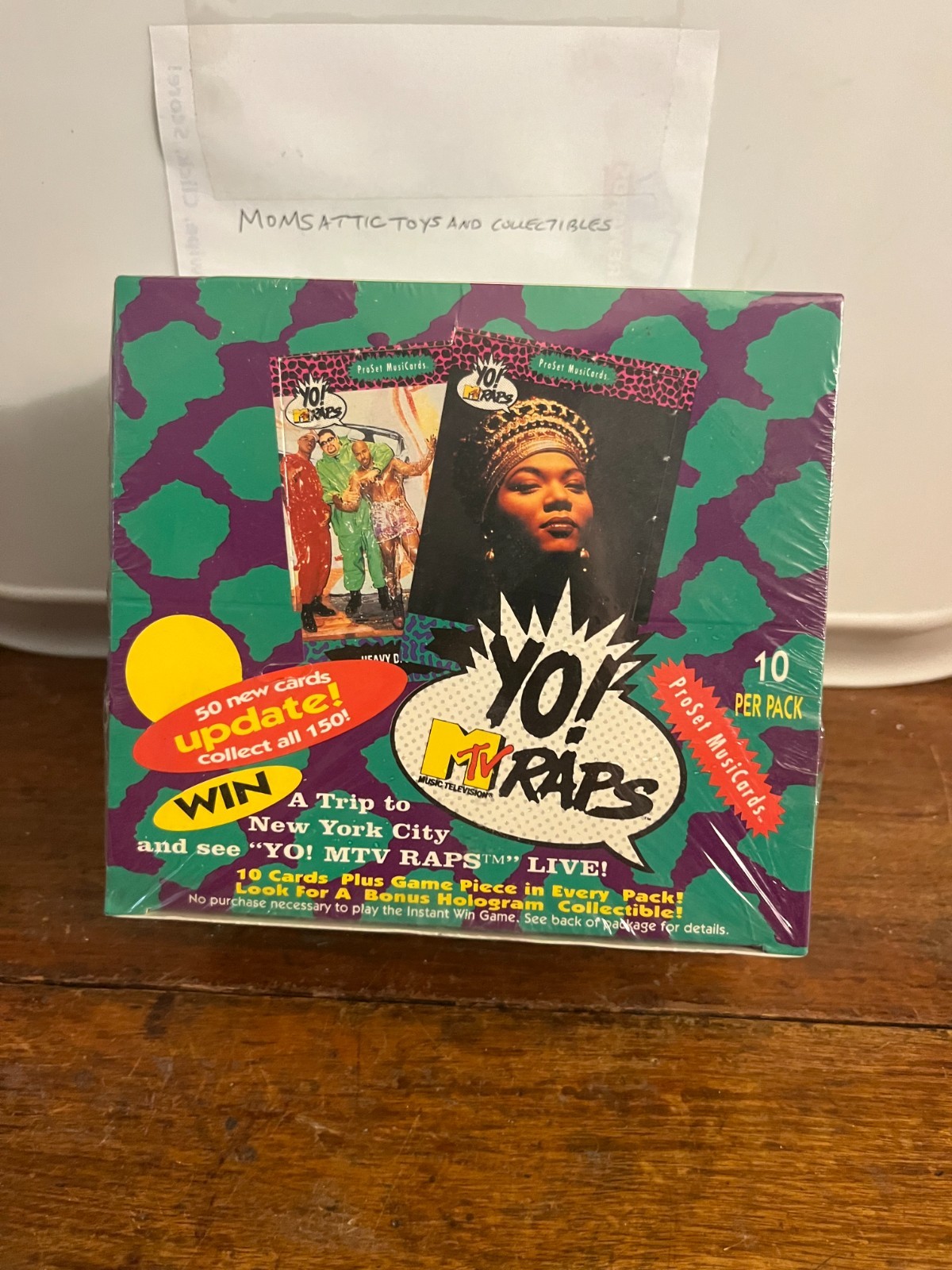 Yo mtv raps cards box – Sealed