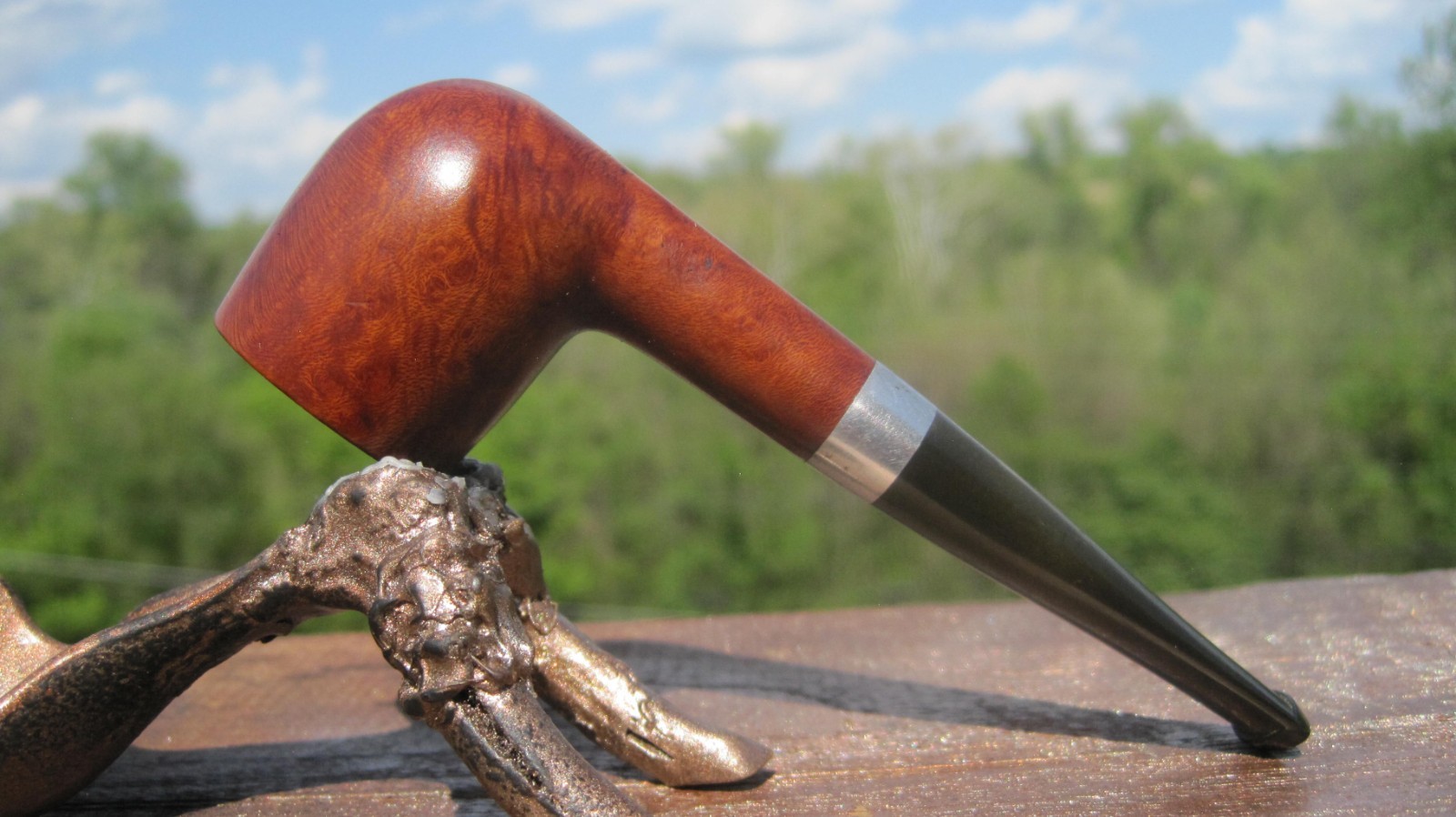 Briarcraft Tuffy Imported Briar 1930s -1950 Short Billiard Estate 4.1/4″ L