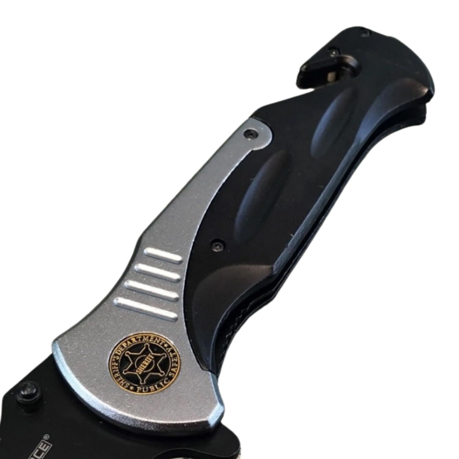 Tac-force Extra Large Grey Folding Blade Pocket Knife 10.5-inch