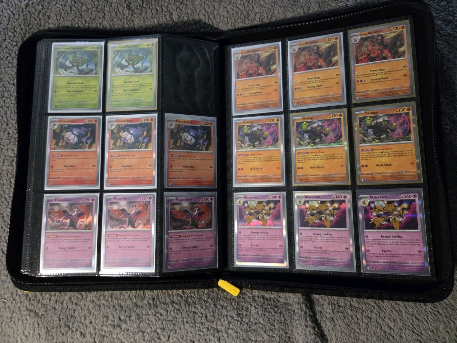 Twilight Masquerade Binder Collection (incomplete) Holo/ Reverse Holo