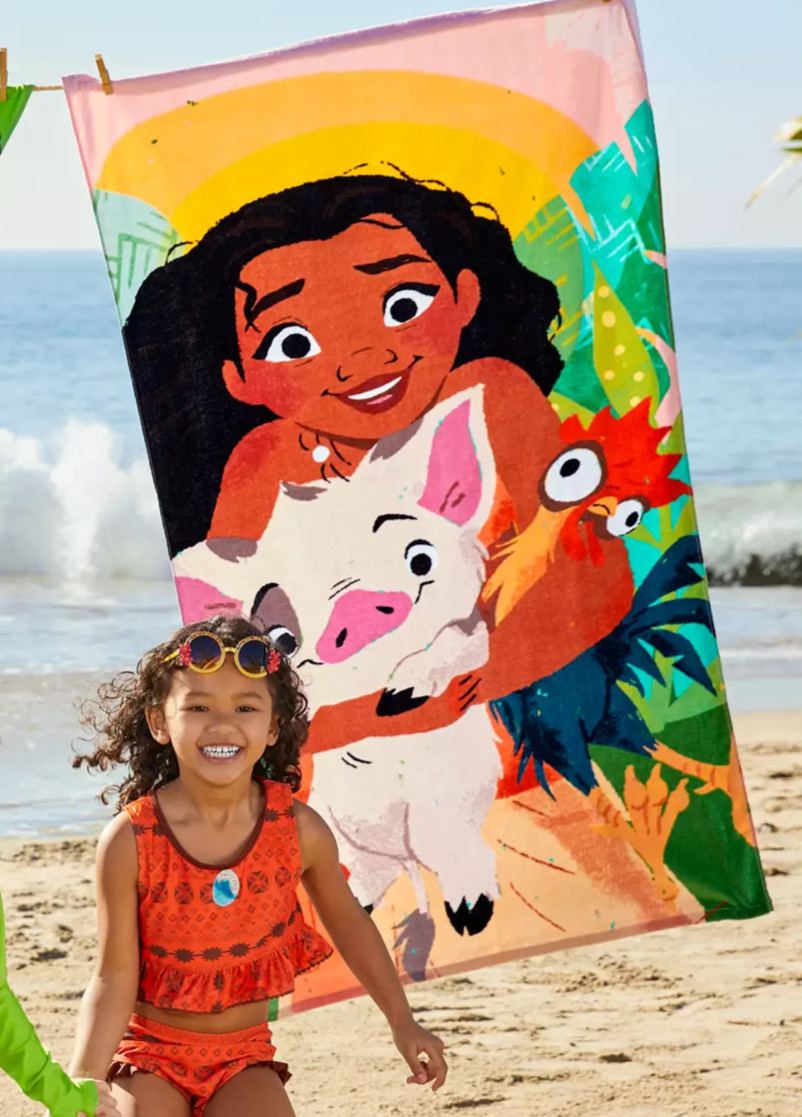 Disney Princess Moana Beach Towel — New With Tag, for Bath & Pool