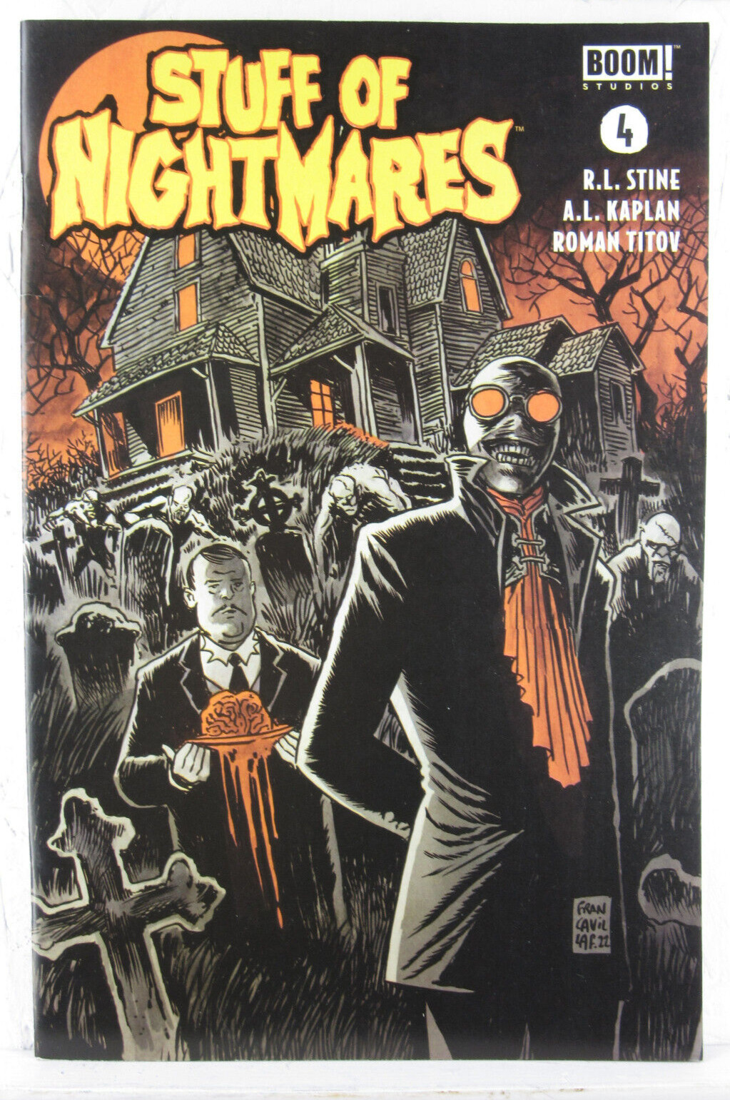 STUFF OF NIGHTMARES #4 * Booom Studios Comics * RL Stine Comic Book