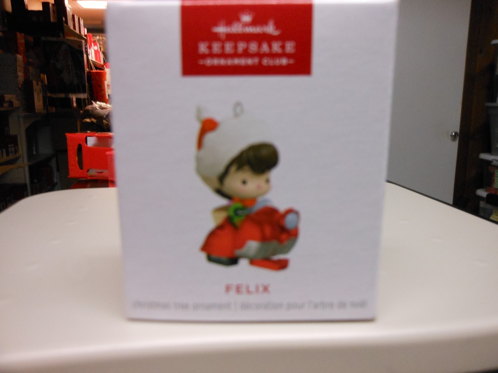 Hallmark Keepsake “Felix – Elfville” 2025 Mini Member Exclusive Ornament NEW