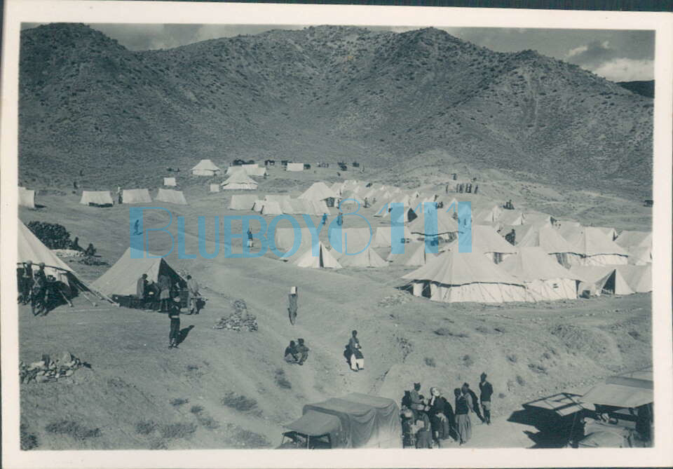 WW2 15th Punjab Regiment Spinwana Camp Khojak Pass India1940 Original photo