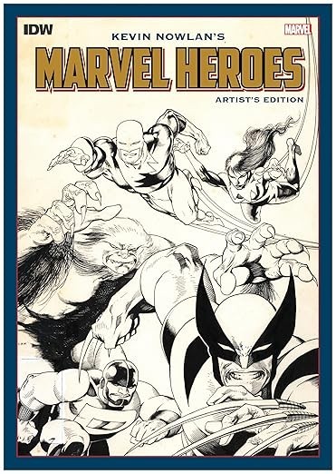 Kevin Nowlan’s Marvel Heroes Artist’s Edition NEW SEALED Hardcover #V