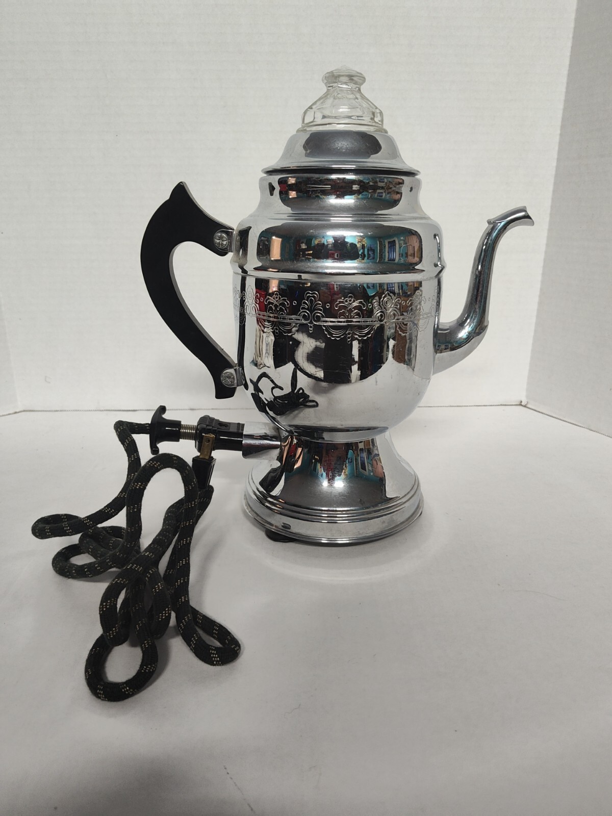 United Electric Kettle Percolator Vintage