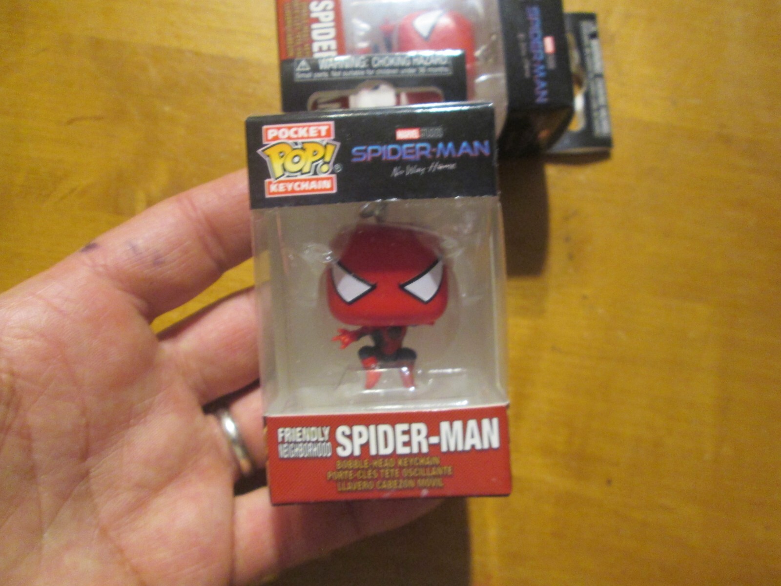 FUNKO POP POCKET KEYCHAIN MARVEL STUDIOS FRIENDLY NEIGHBORHOOD SPIDER-MAN NEW
