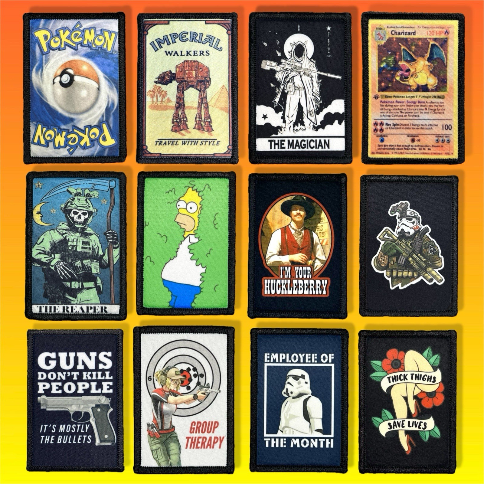 Looney Tunes Wile E Coyote Patch Morale / Military Tactical Hook & Loop 129