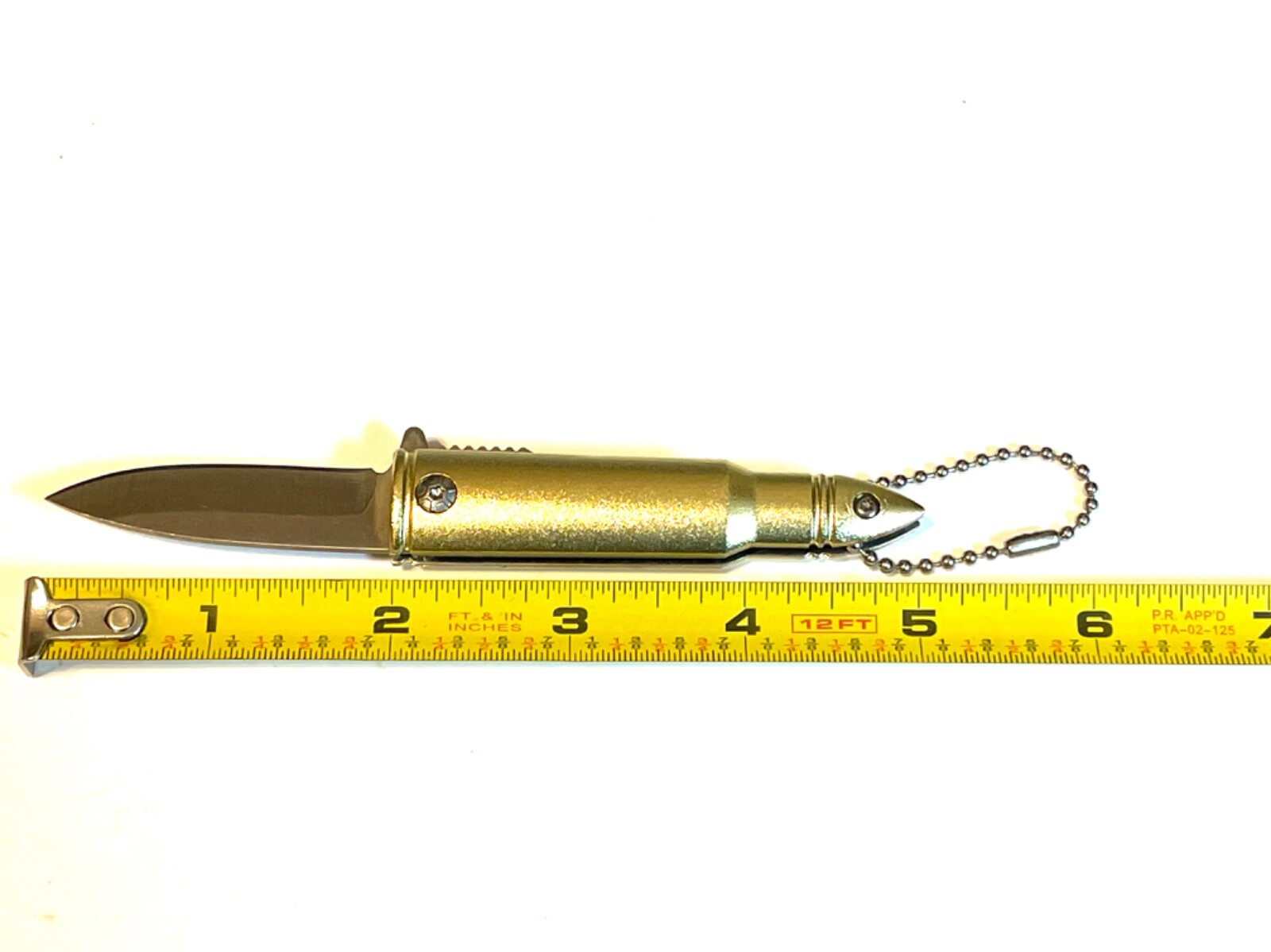 Mini Folding Bullet Knife Keyring Small Pocket Keychain Men Gift Key Tools