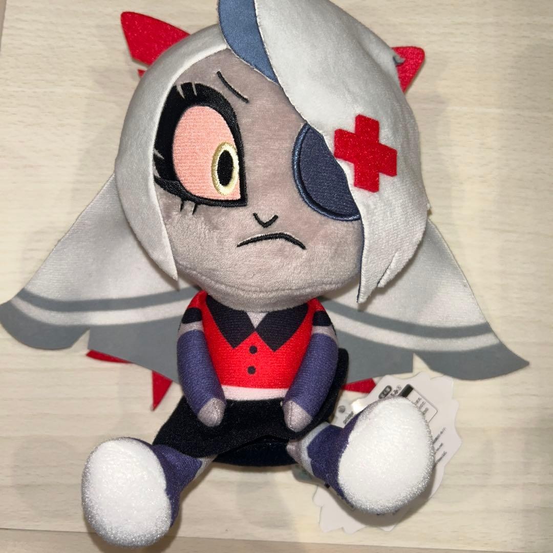 Hazbin Hotel Vaggie Sitting Plush 20cm 7.87in Round One Limited 2025 New FS