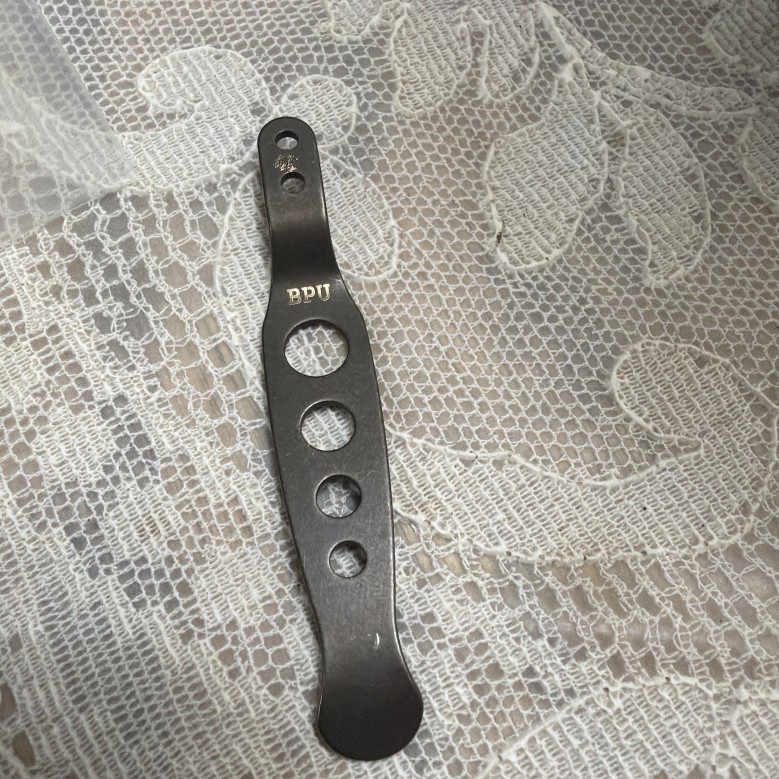 Hinderer BPU Bronze Holey Titanium Clip